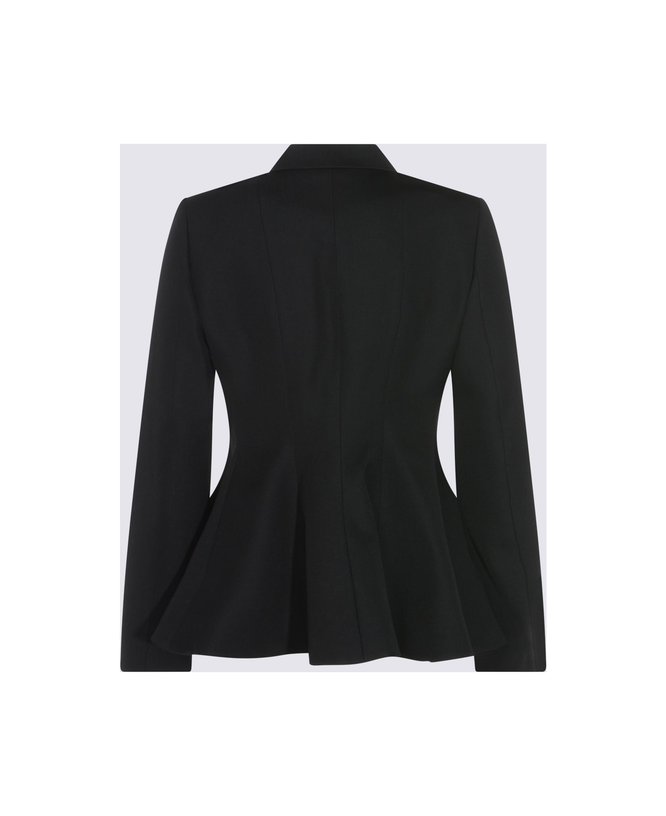 Fendi Black Wool Blazer - Black