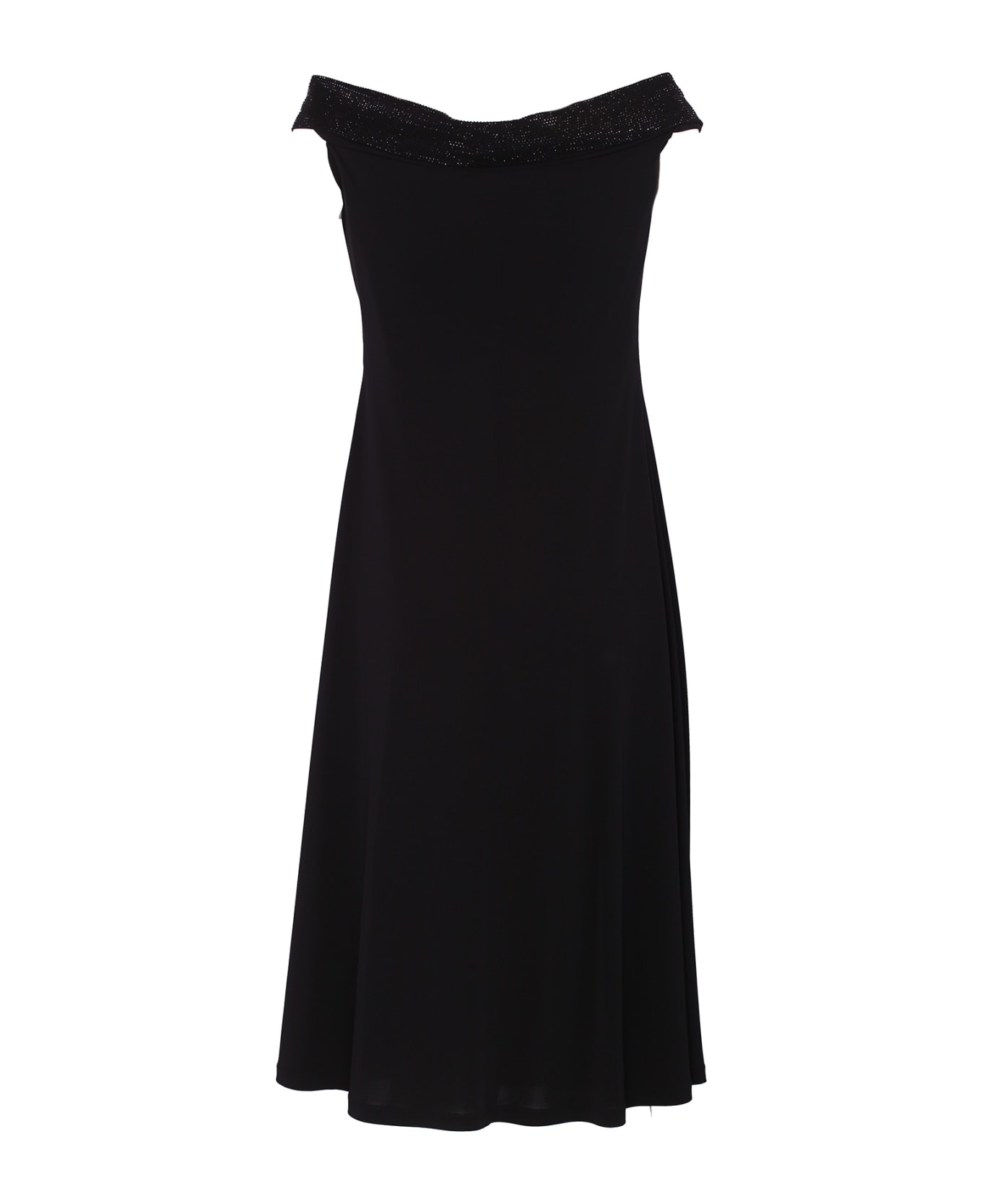 Emporio Armani Dresses Black - Black ワンピース＆ドレス