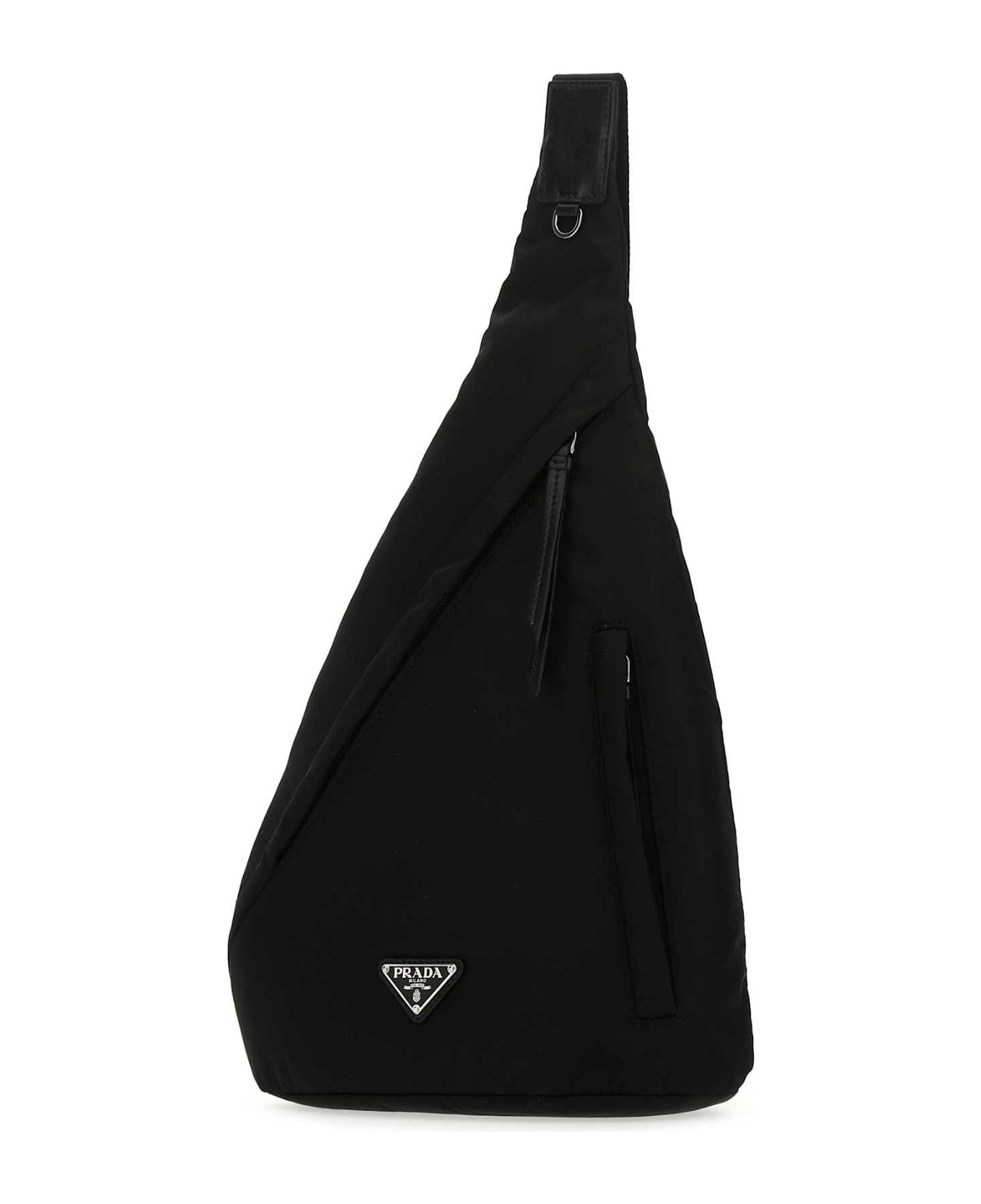 Prada Black Re-nylon Backpack - NERO
