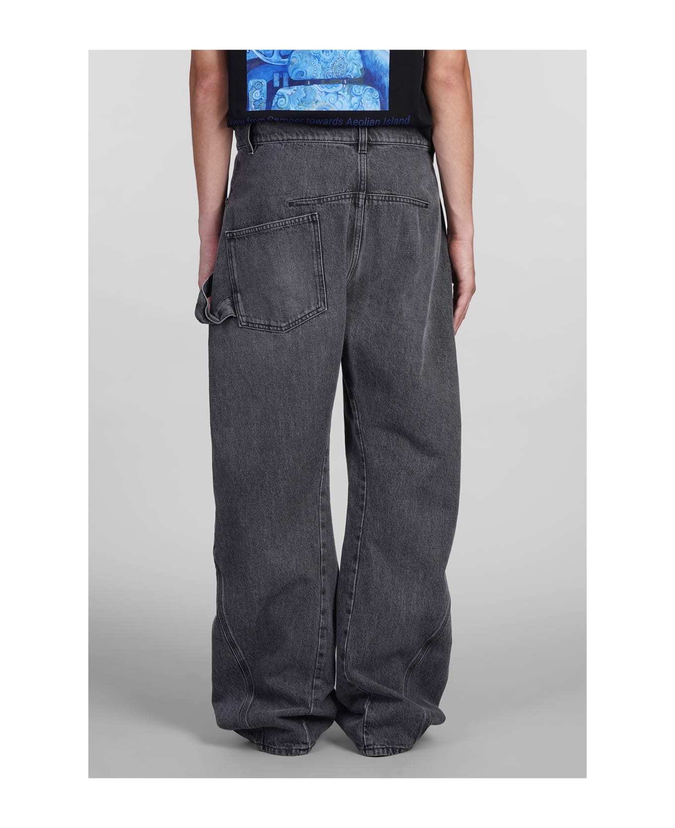 J.W. Anderson Twisted Workwear Jeans - Grey