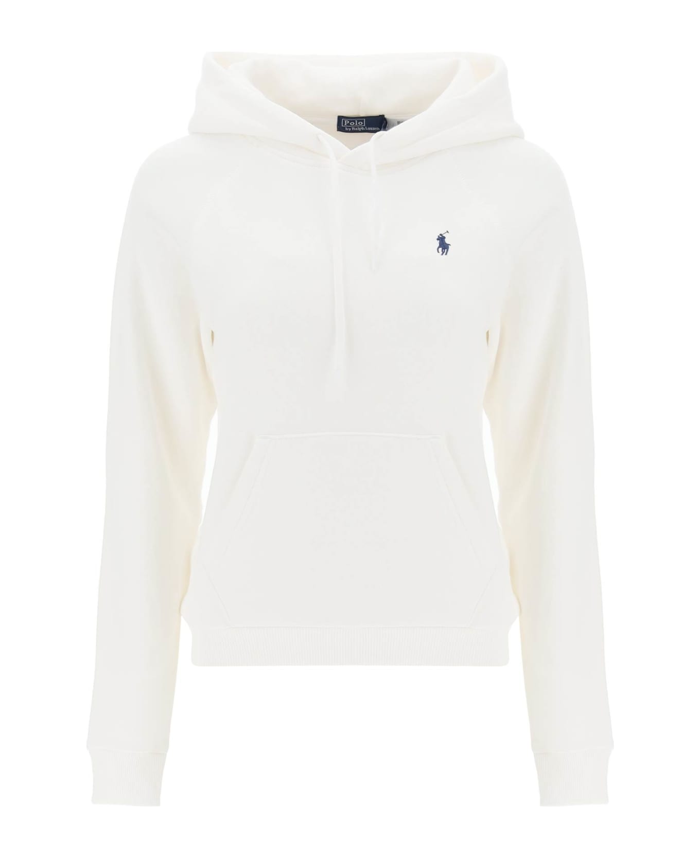 Polo Ralph Lauren Raglan Hoodie - WHITE (White)