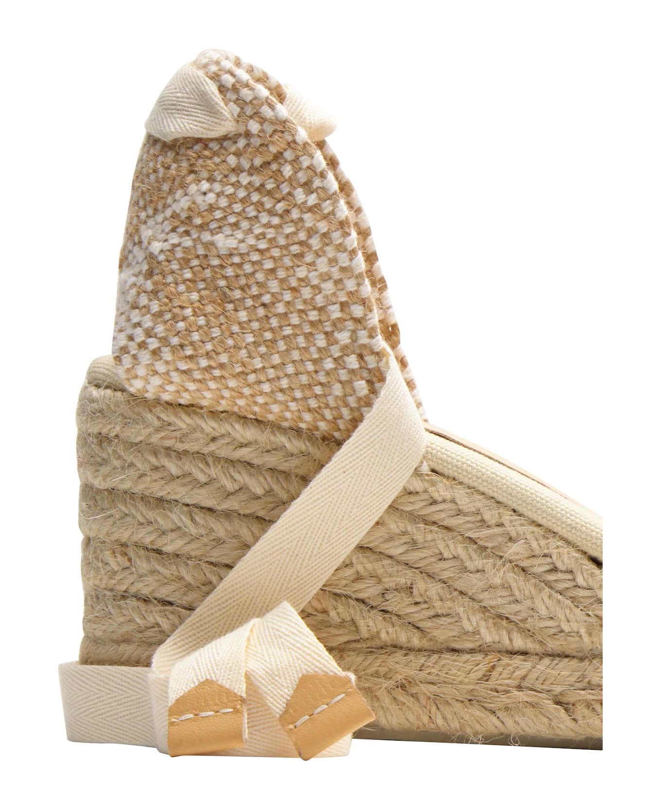 Castañer Carina Wedges - White