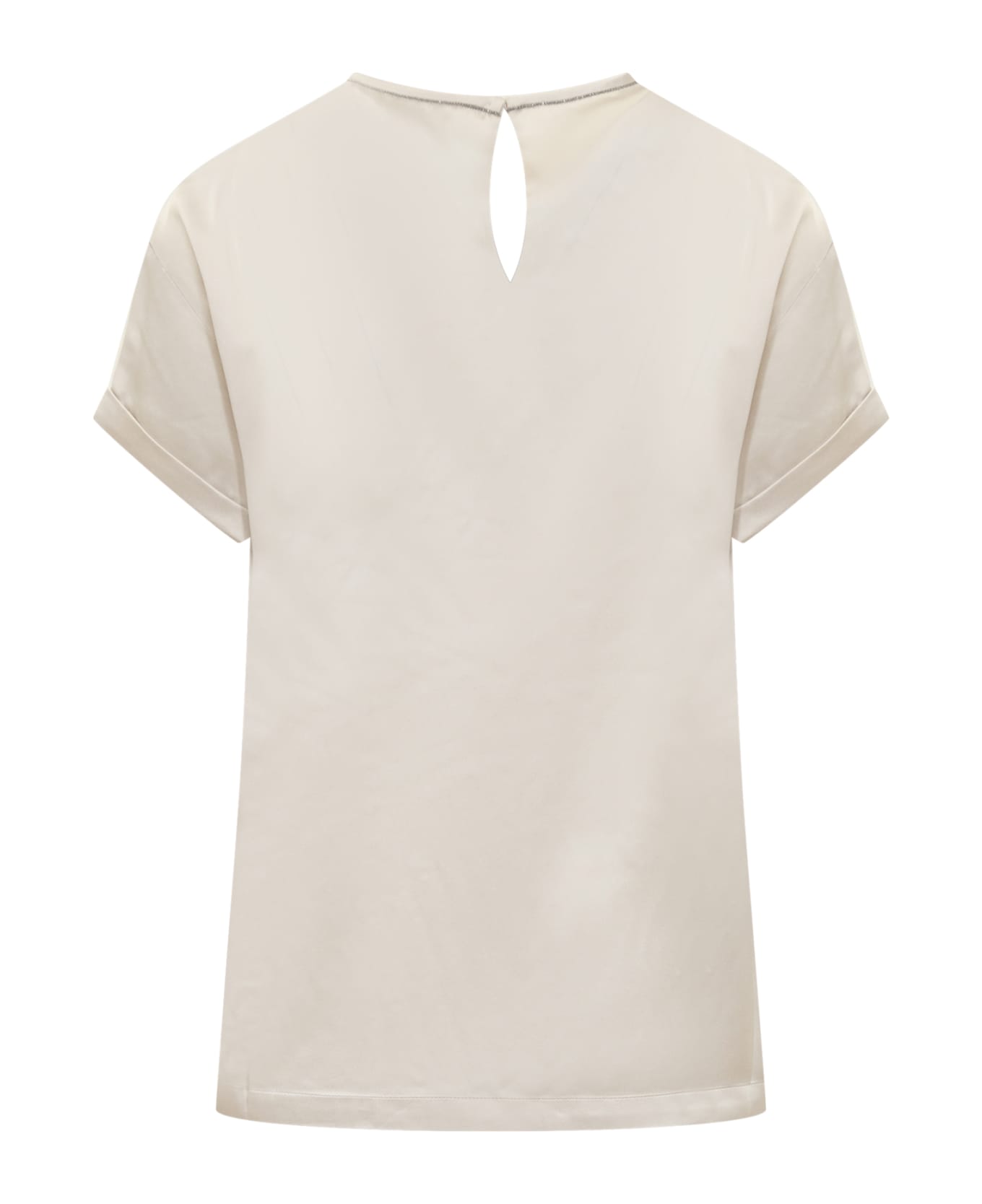 Brunello Cucinelli Monile T-shirt - WARM WHITE