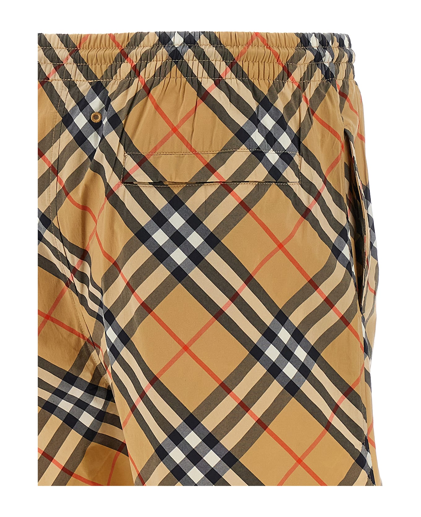 Burberry Check Swimwear - Beige