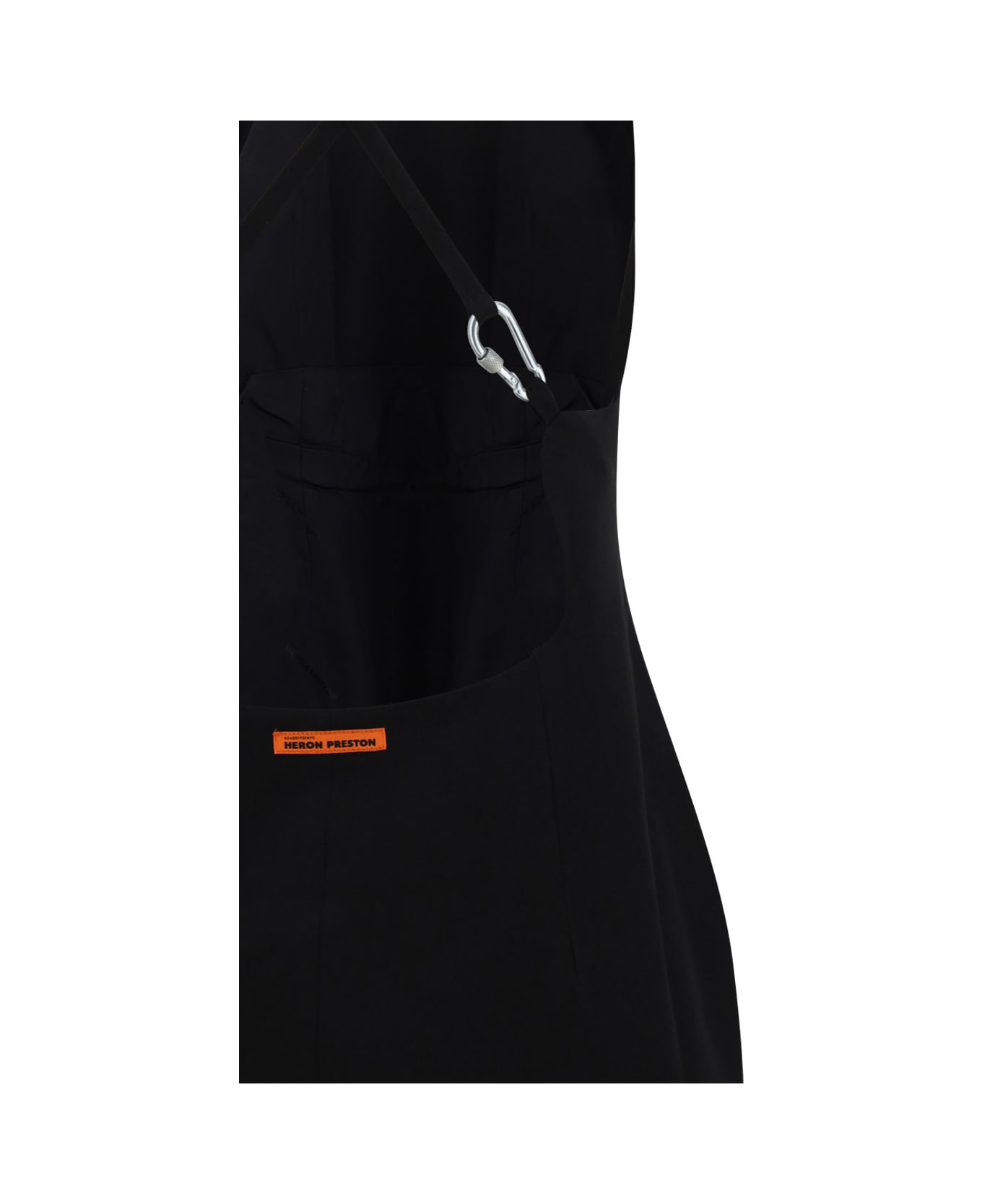 HERON PRESTON Carabiner Mini Dress - Black No Color