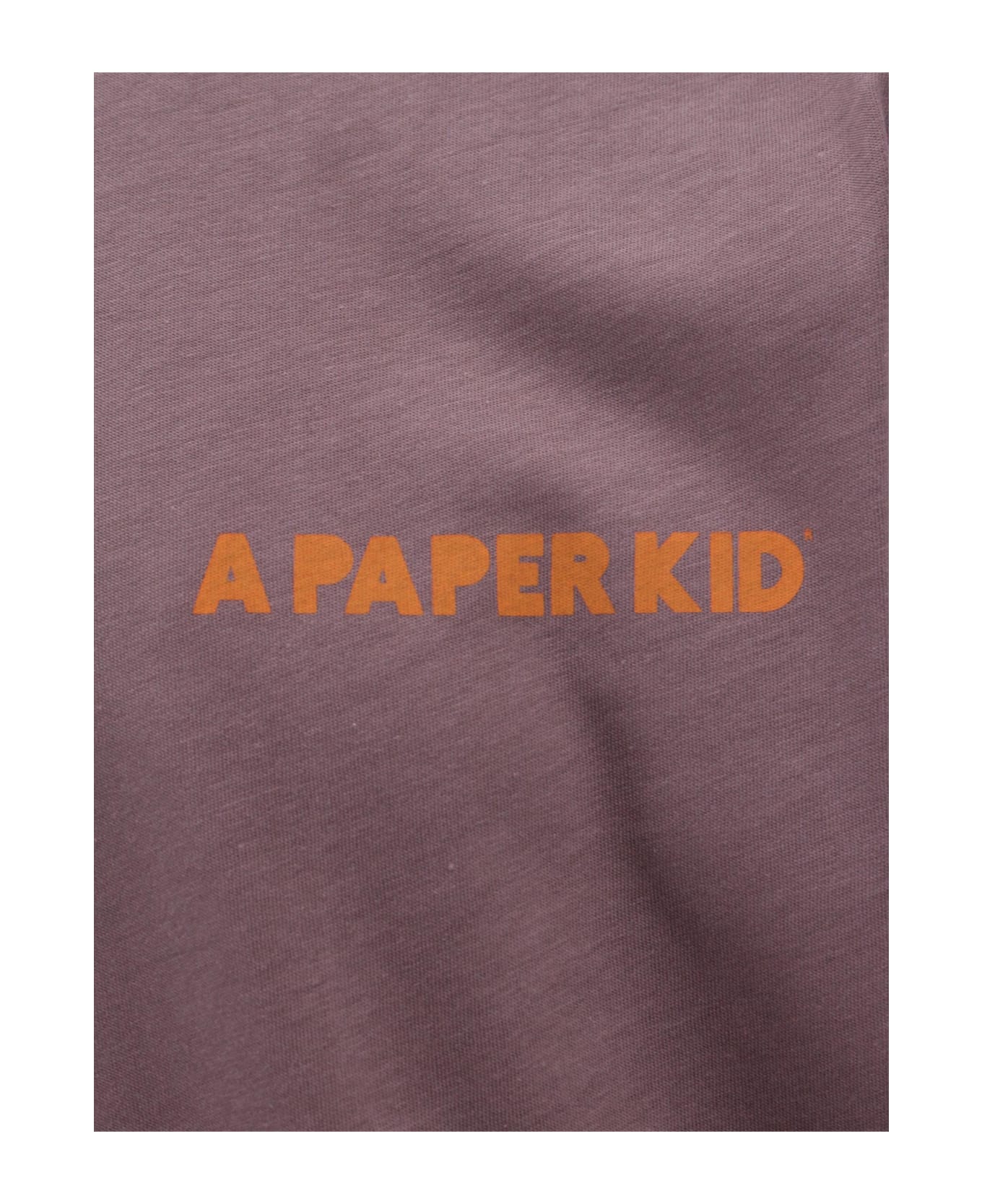 A Paper Kid T-shirt - Brown