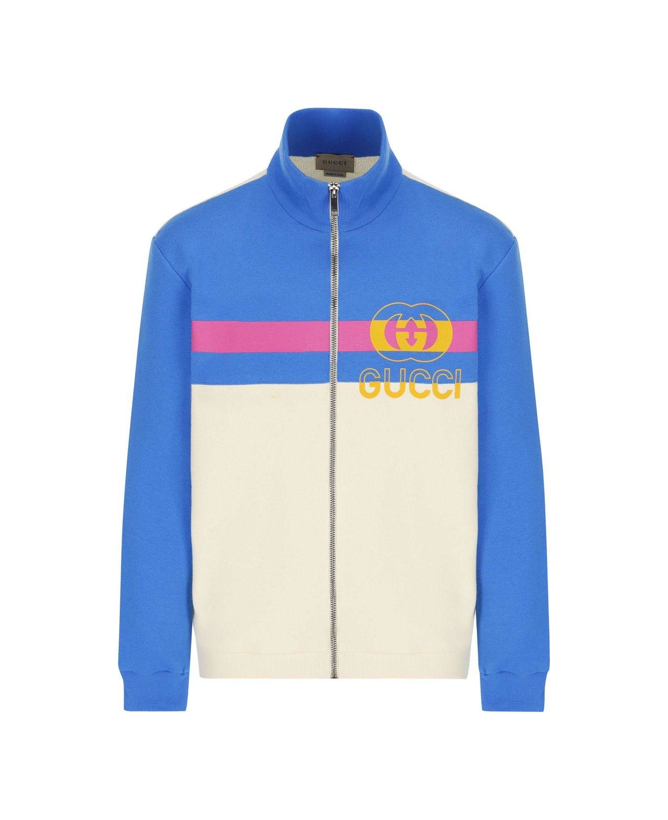 Gucci Zip-up High Neck Jacket - Sunkissed