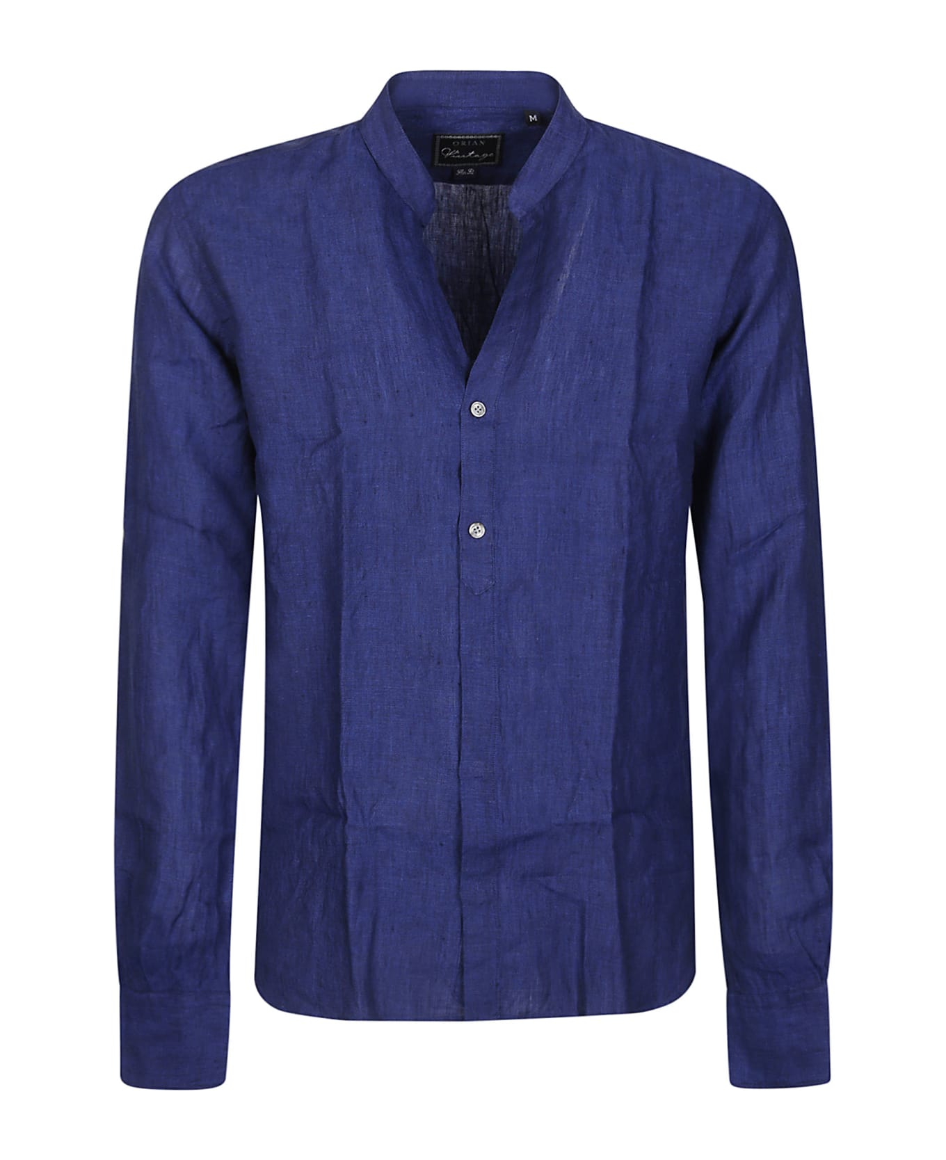 Orian Long Sleeve Washed Shirt - Bluette