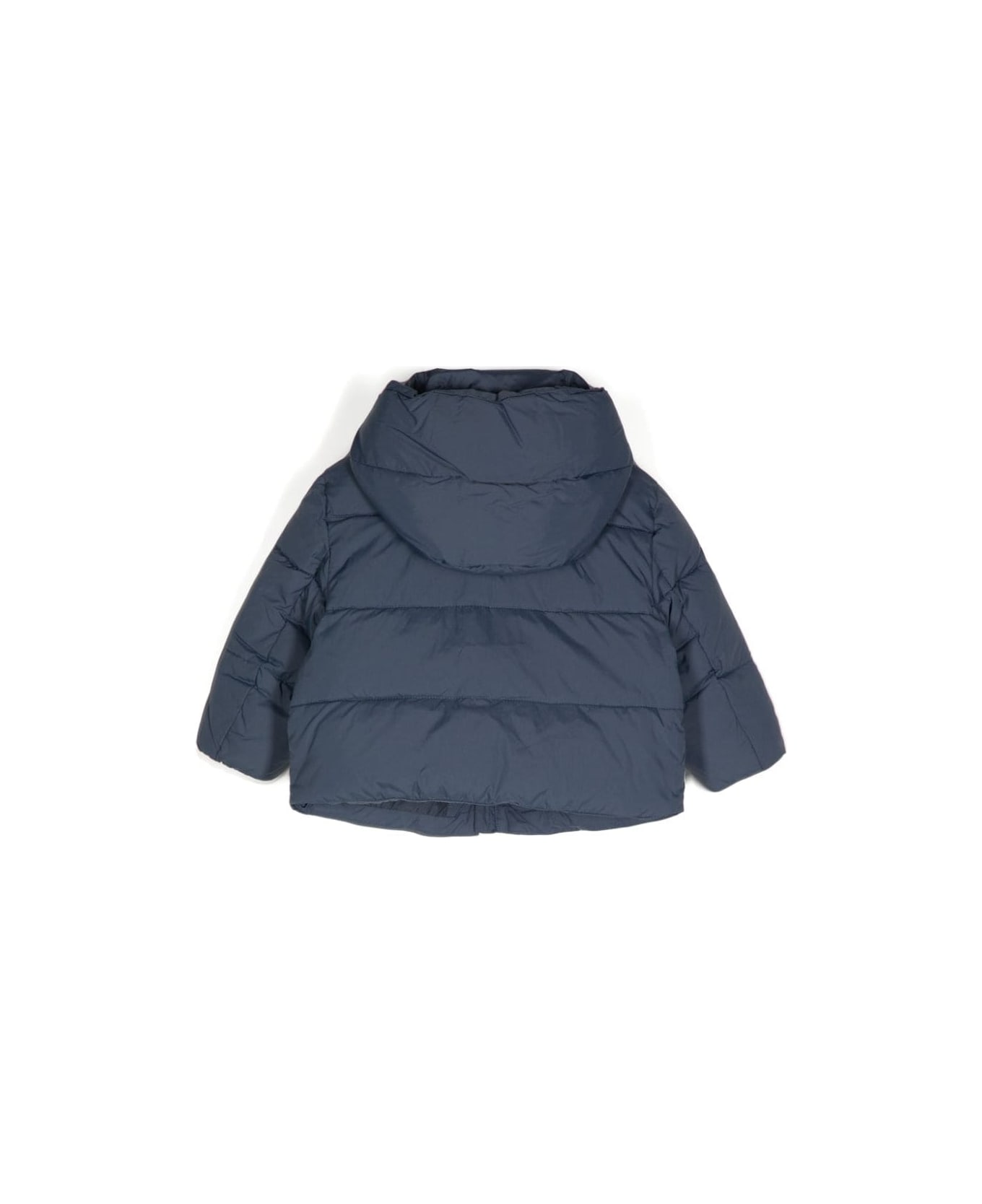 Emporio Armani Blue Baby Down Jacket - Avion Blue