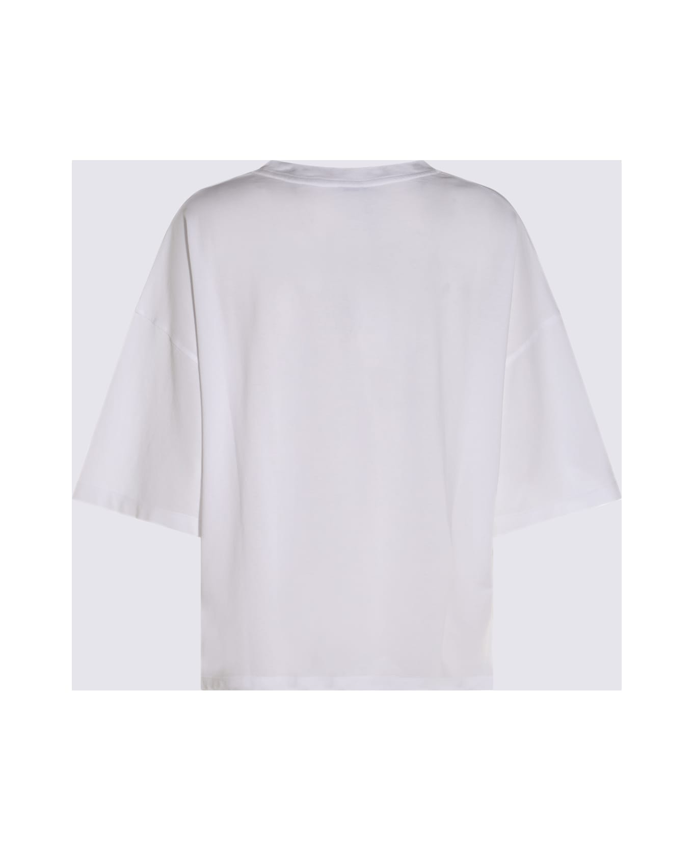 Malo White Cotton T-shirt