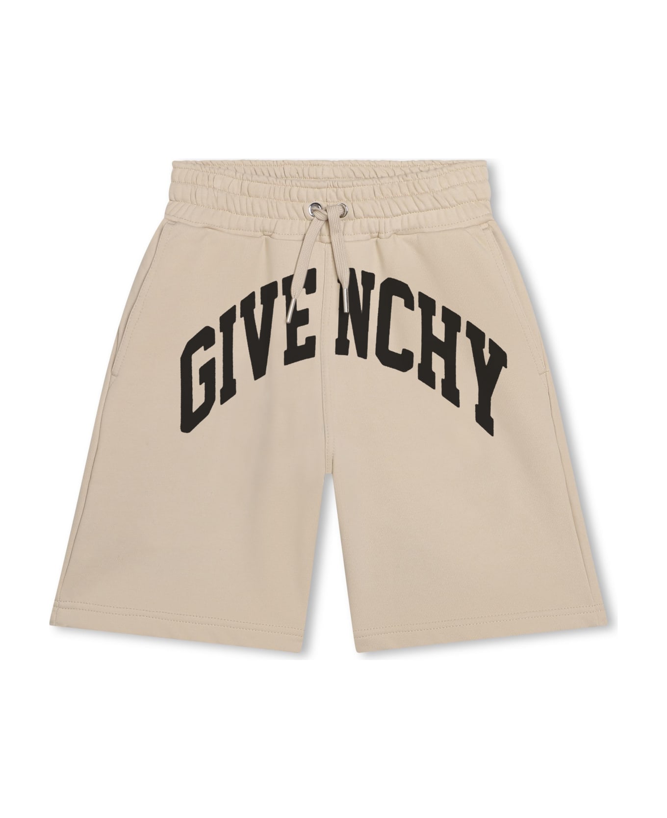 Givenchy Bermuda Con Stampa - Beige ボトムス