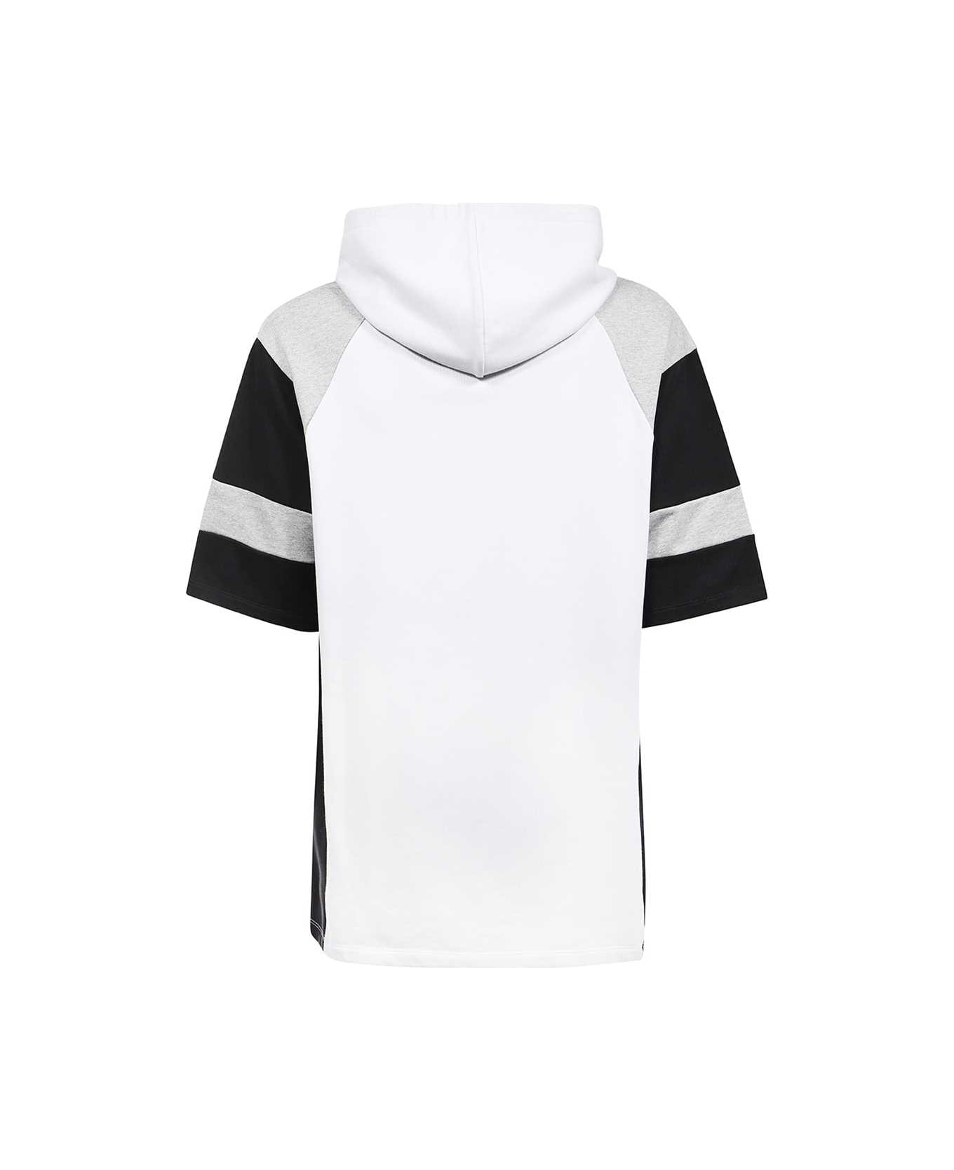 Balmain Short Sleeved Sweatshirt - White