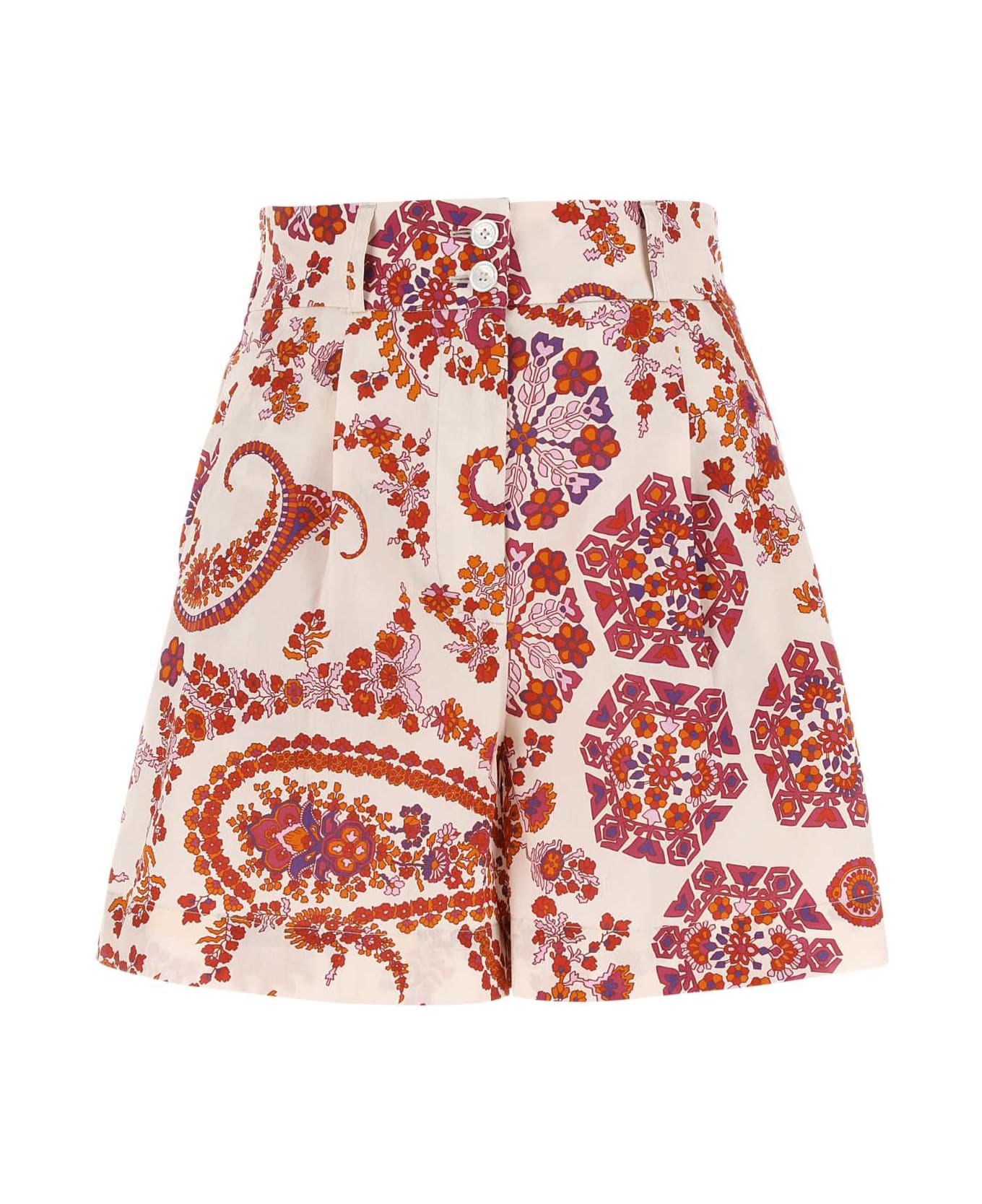 Woolrich Printed Cotton Shorts - 5490 ショートパンツ