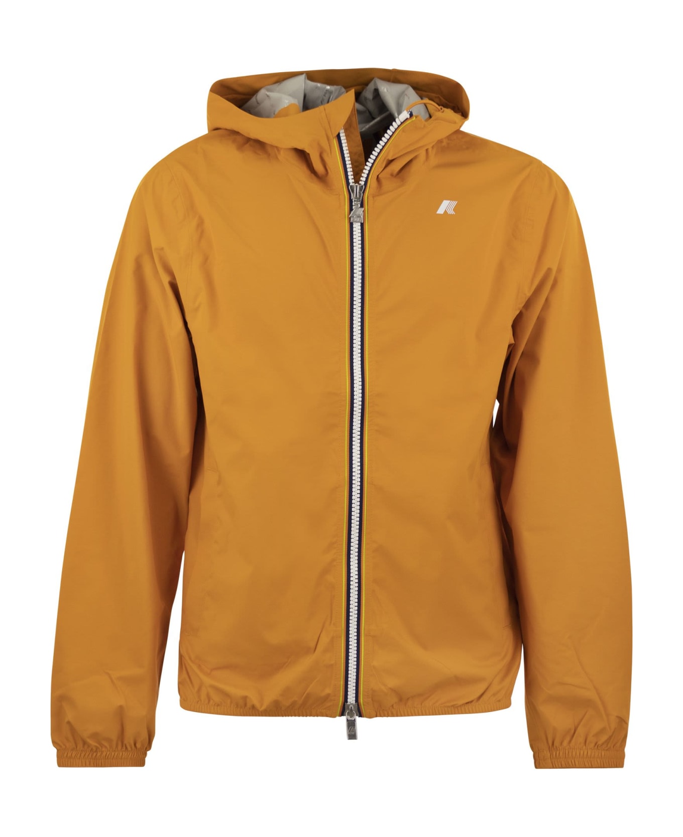 K-Way Jack Stretch - Hooded Jacket - Orange