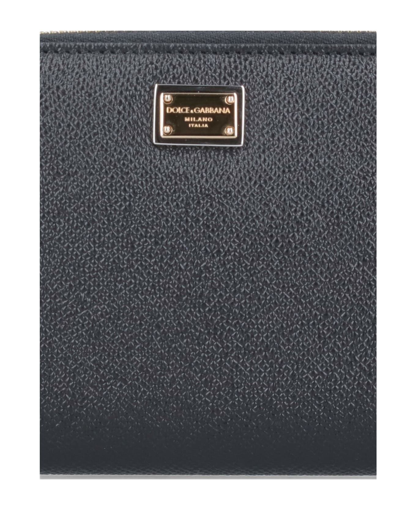 Dolce & Gabbana Zip-around Wallet - Black  