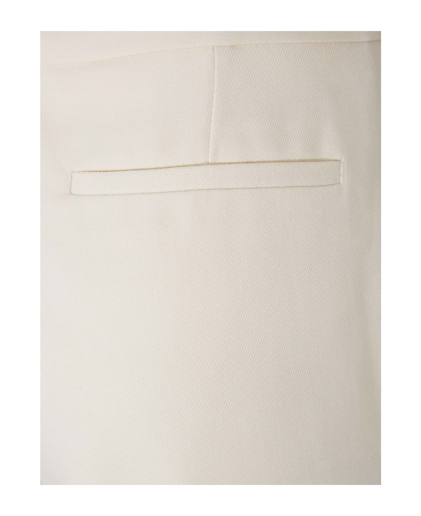 Moncler Gabardine Trousers - Beige
