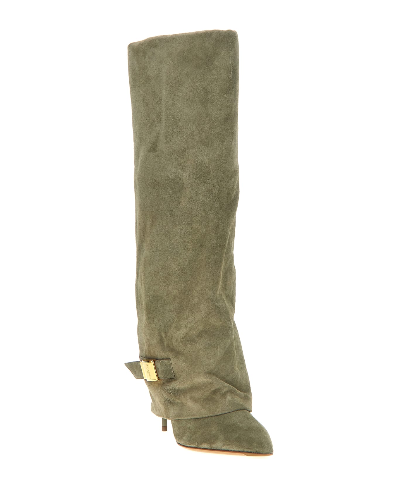 Balmain 'uma' Boots - Green