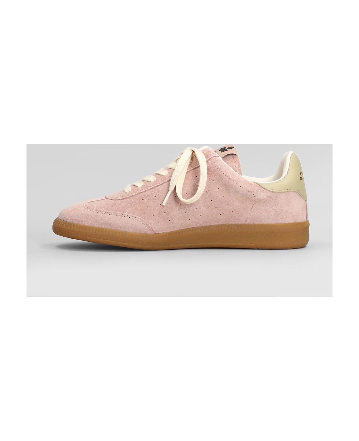Isabel Marant Bryce Sneakers In Rose-pink Suede - rose-pink