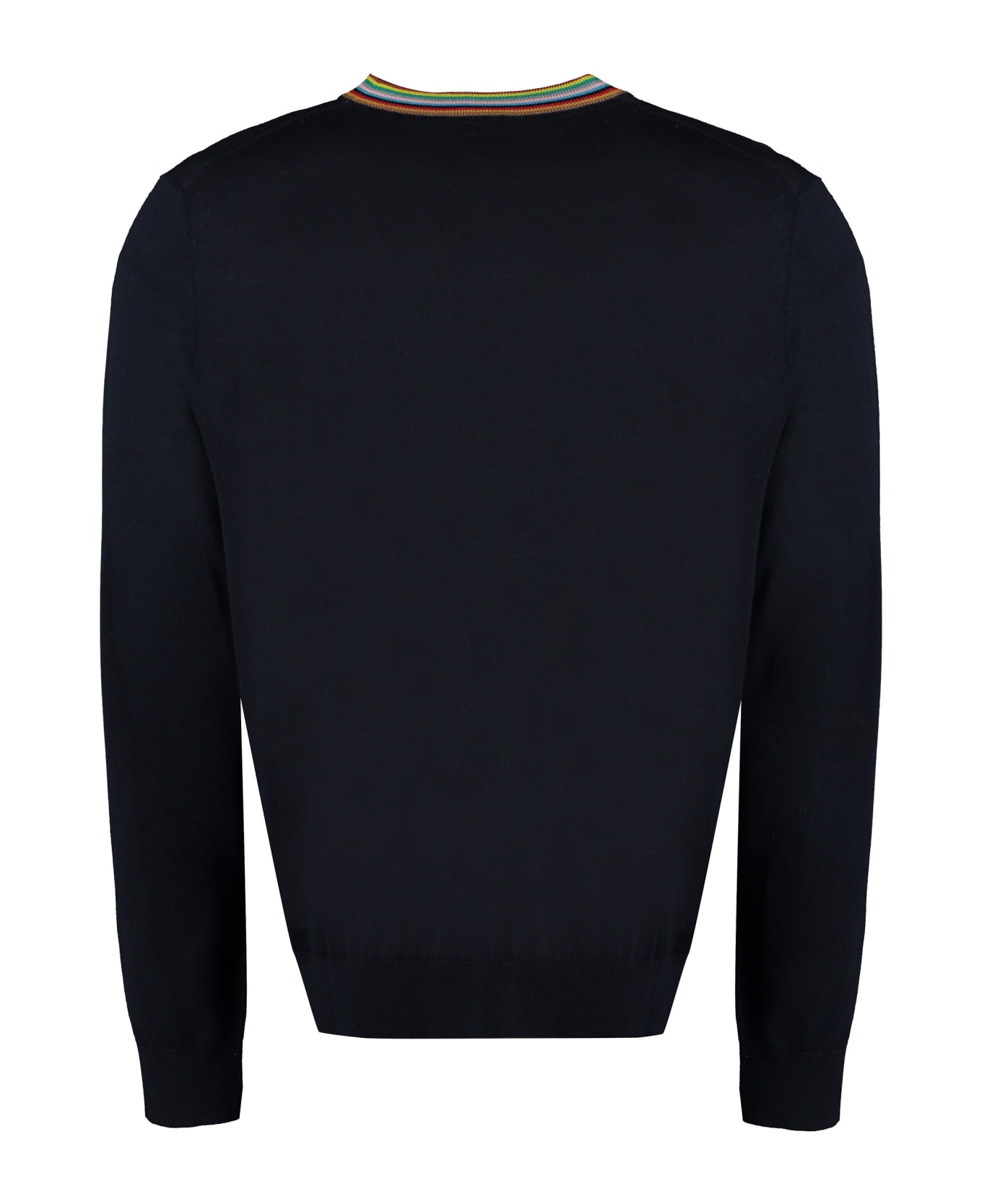 Paul Smith Fine-knit Sweater - blue