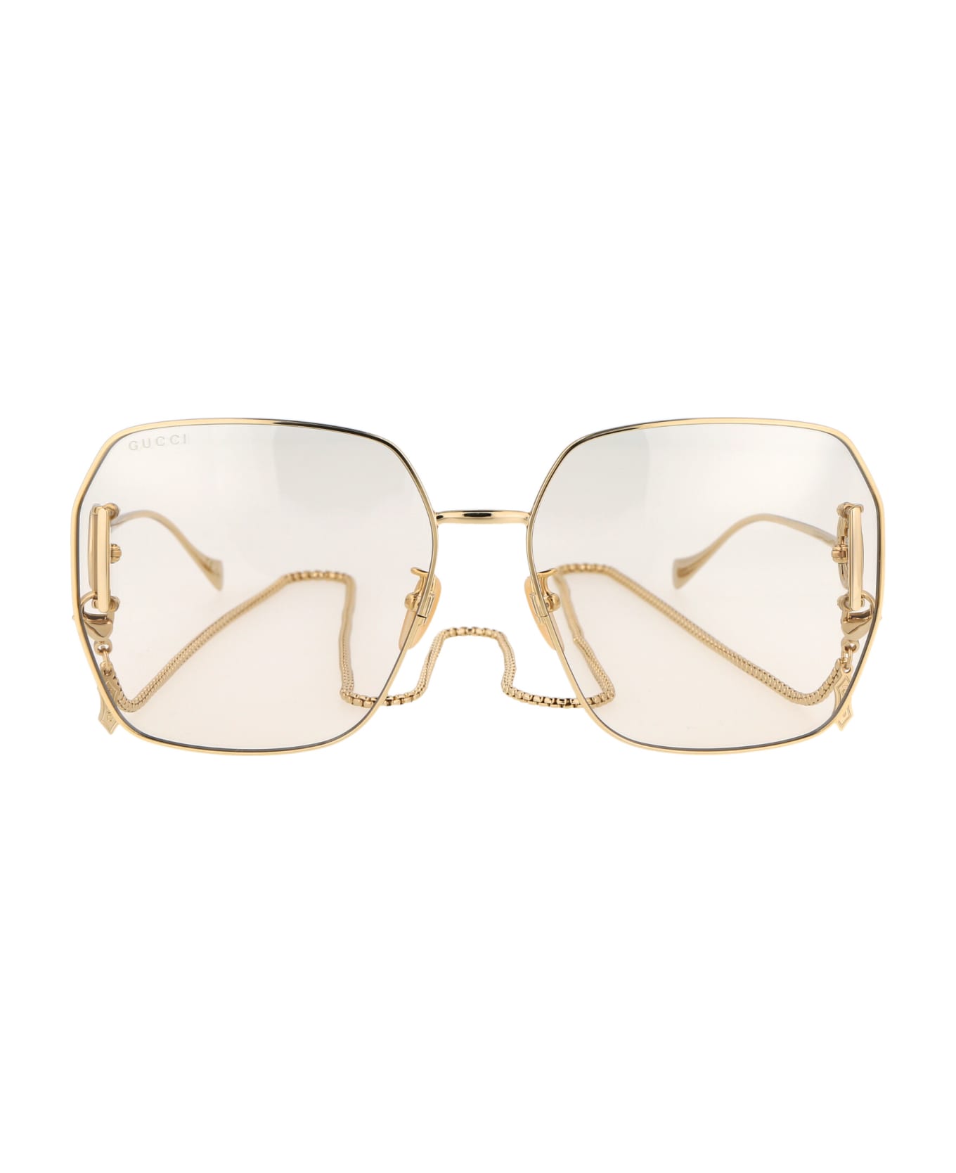 Gucci Eyewear Gg1207sa Sunglasses - 006 GOLD GOLD YELLOW