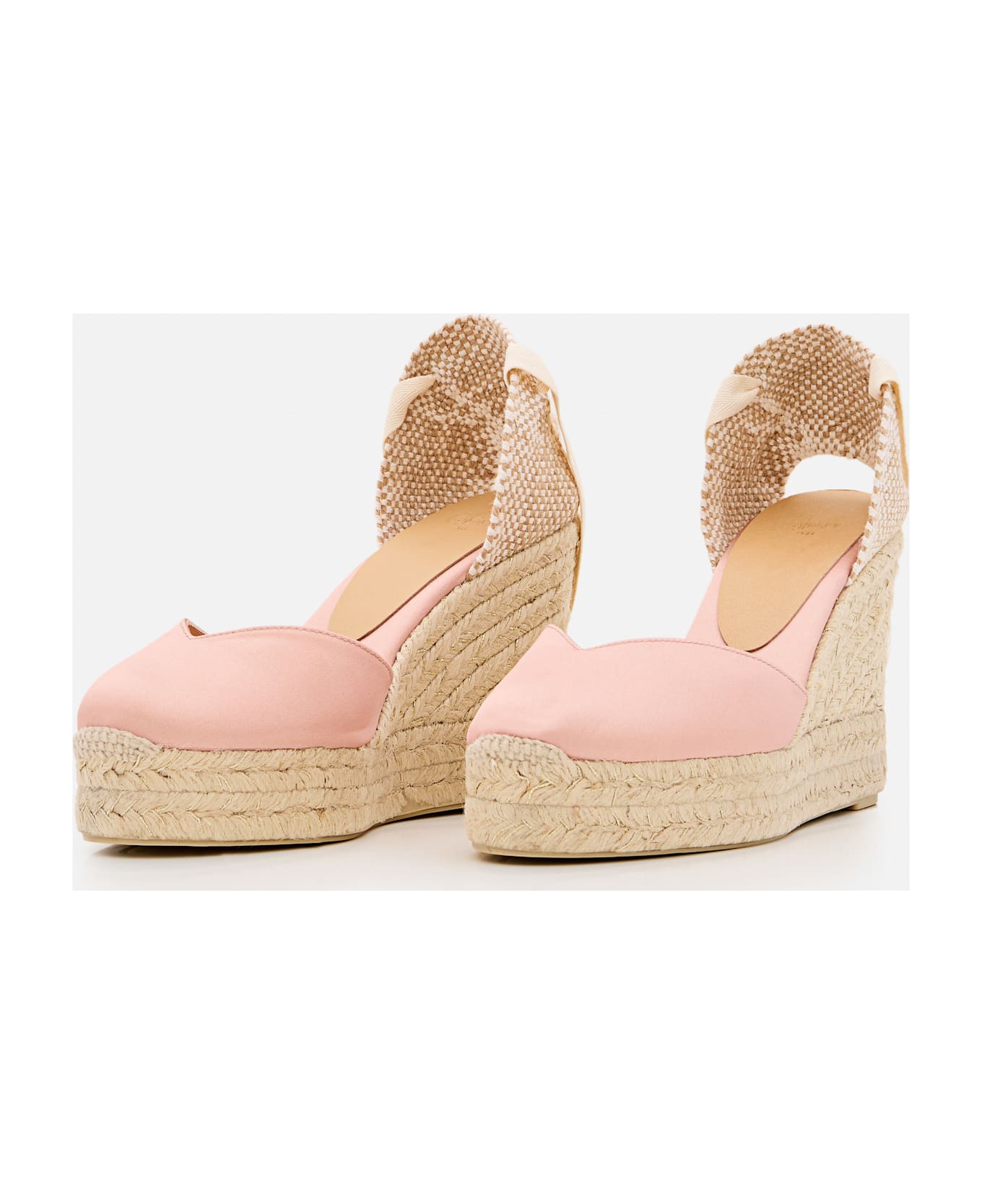 Castañer Espadrillas Wedge - Pink