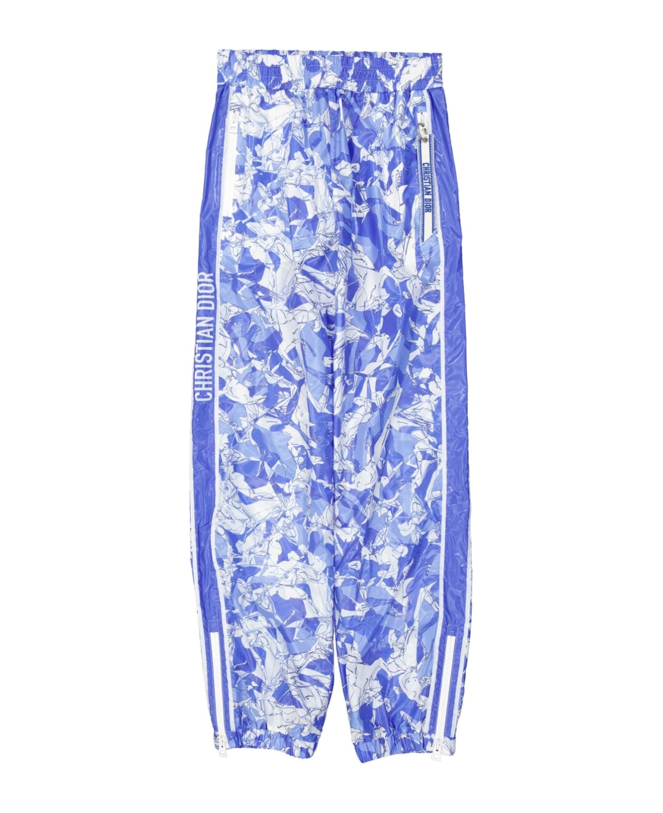 Dior Printed Pants - Blue ボトムス