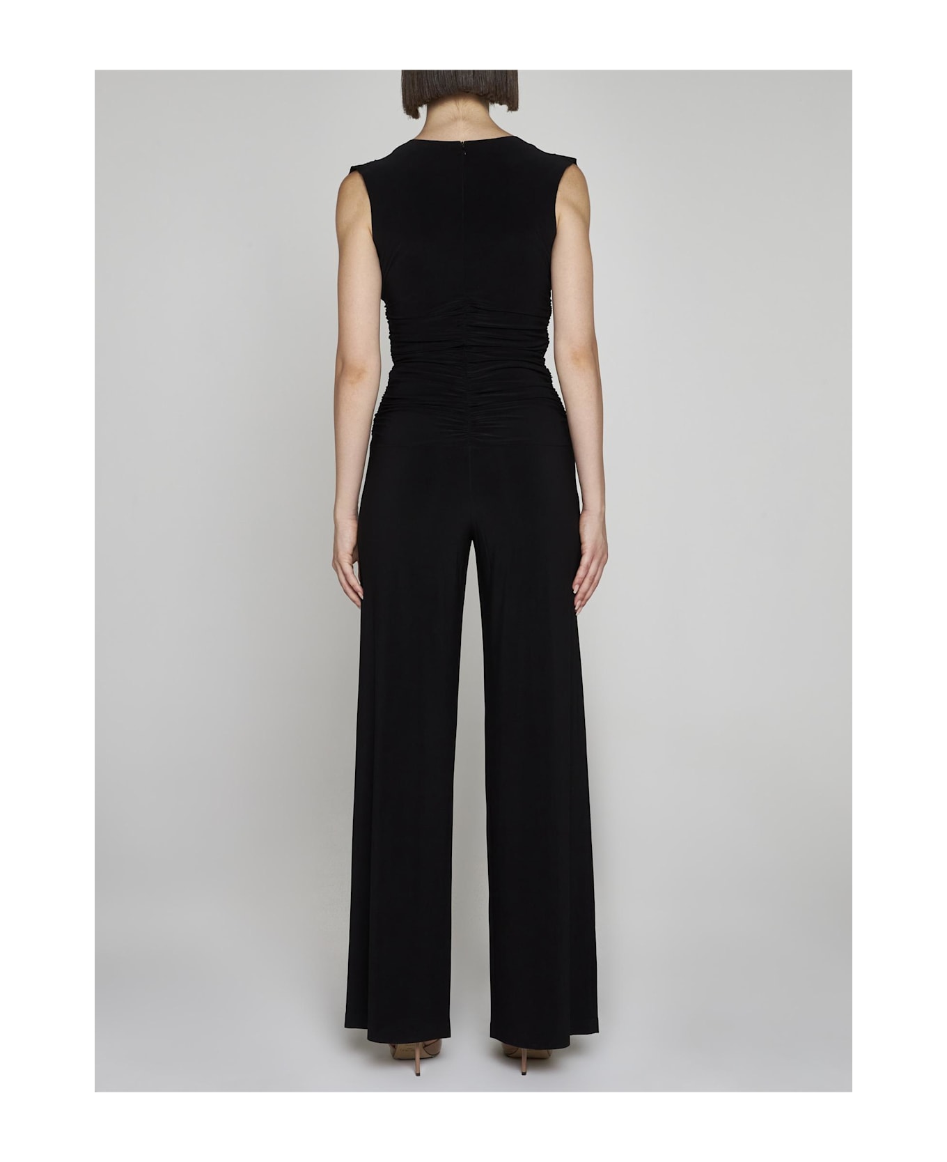 Norma Kamali Jersey Jumpsuit - Black