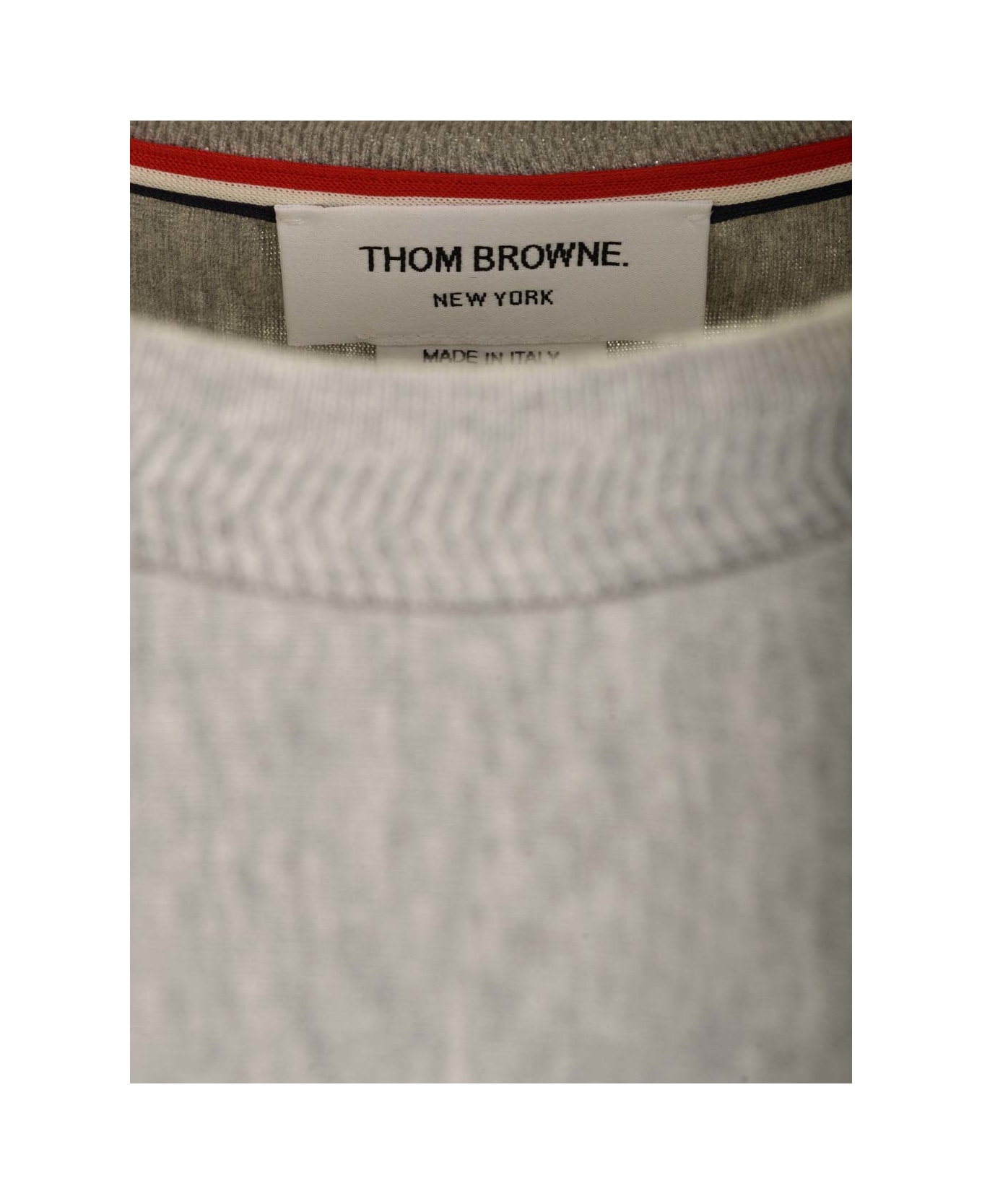 Thom Browne Medium Gray T-shirt - MED GREY