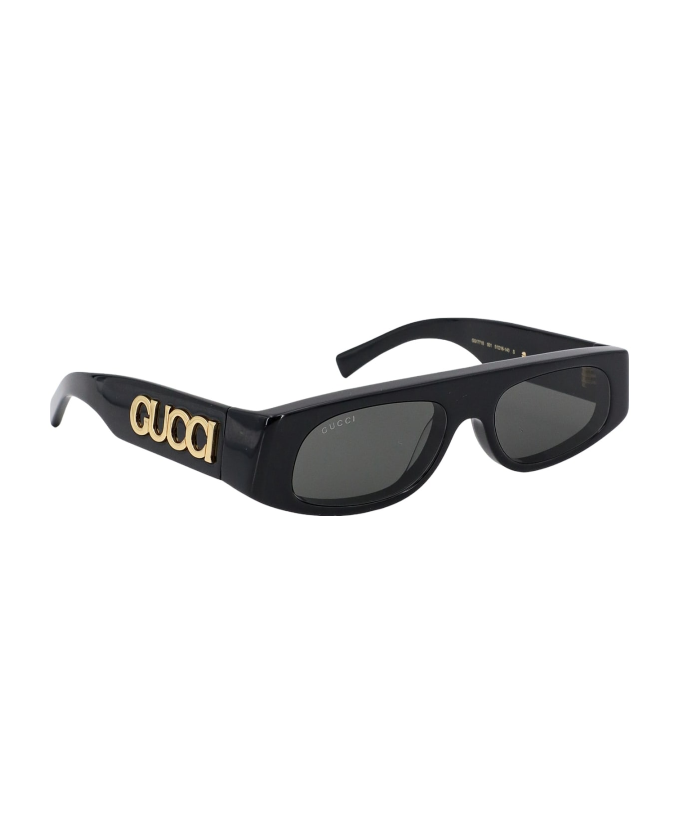 Gucci Black Acetate Sunglasses - Black