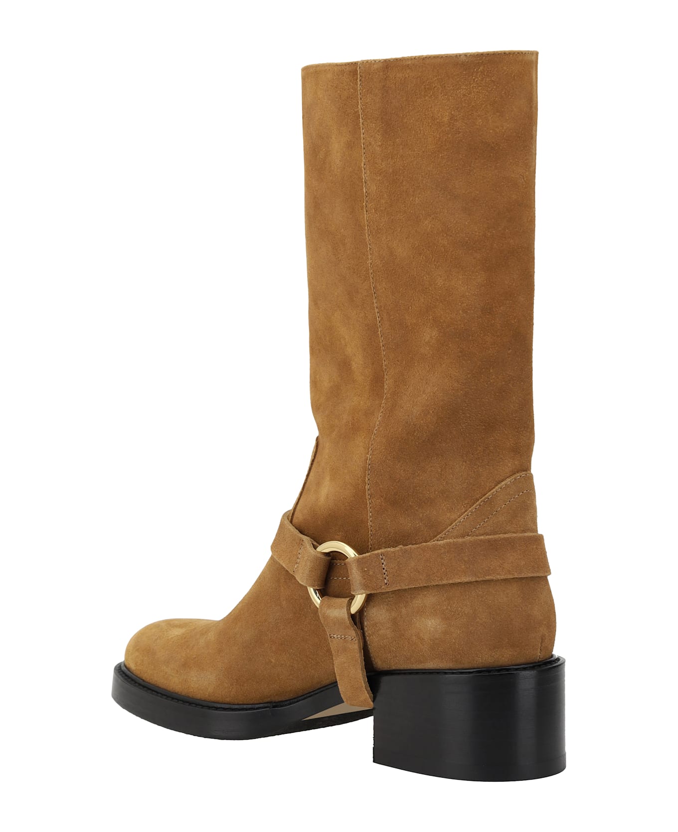 Chloé Dakota Boots - Gold Brown