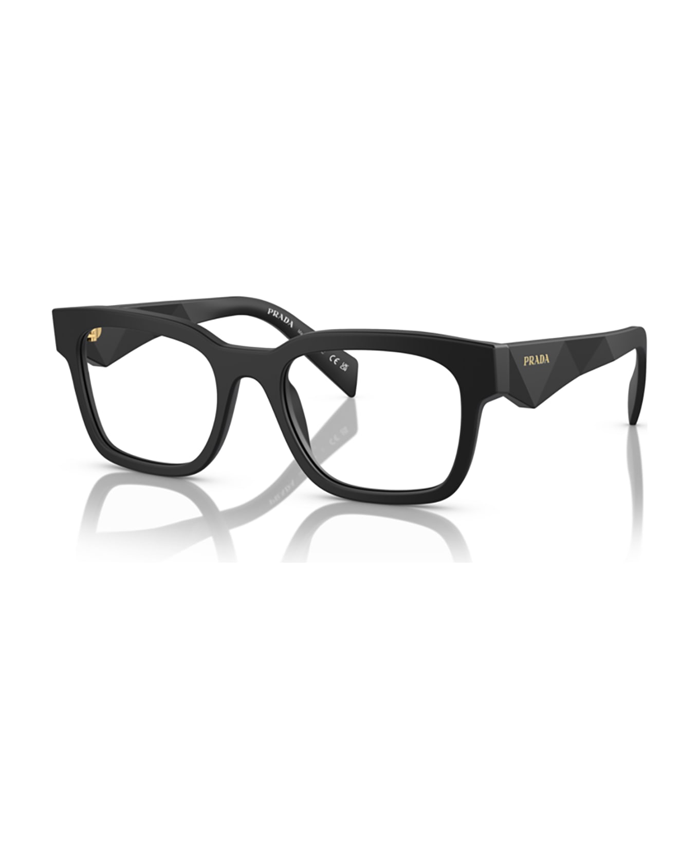 Prada Eyewear Pr A10v Matte Black Glasses - Matte Black アイウェア