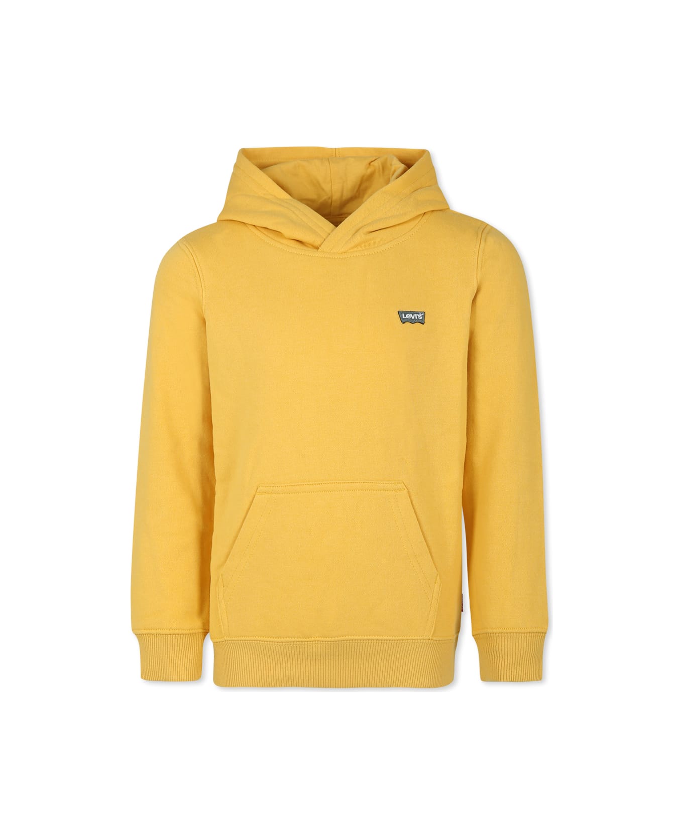 Levi's Yellow Sweatshirt For Boy With Logo - Yellow