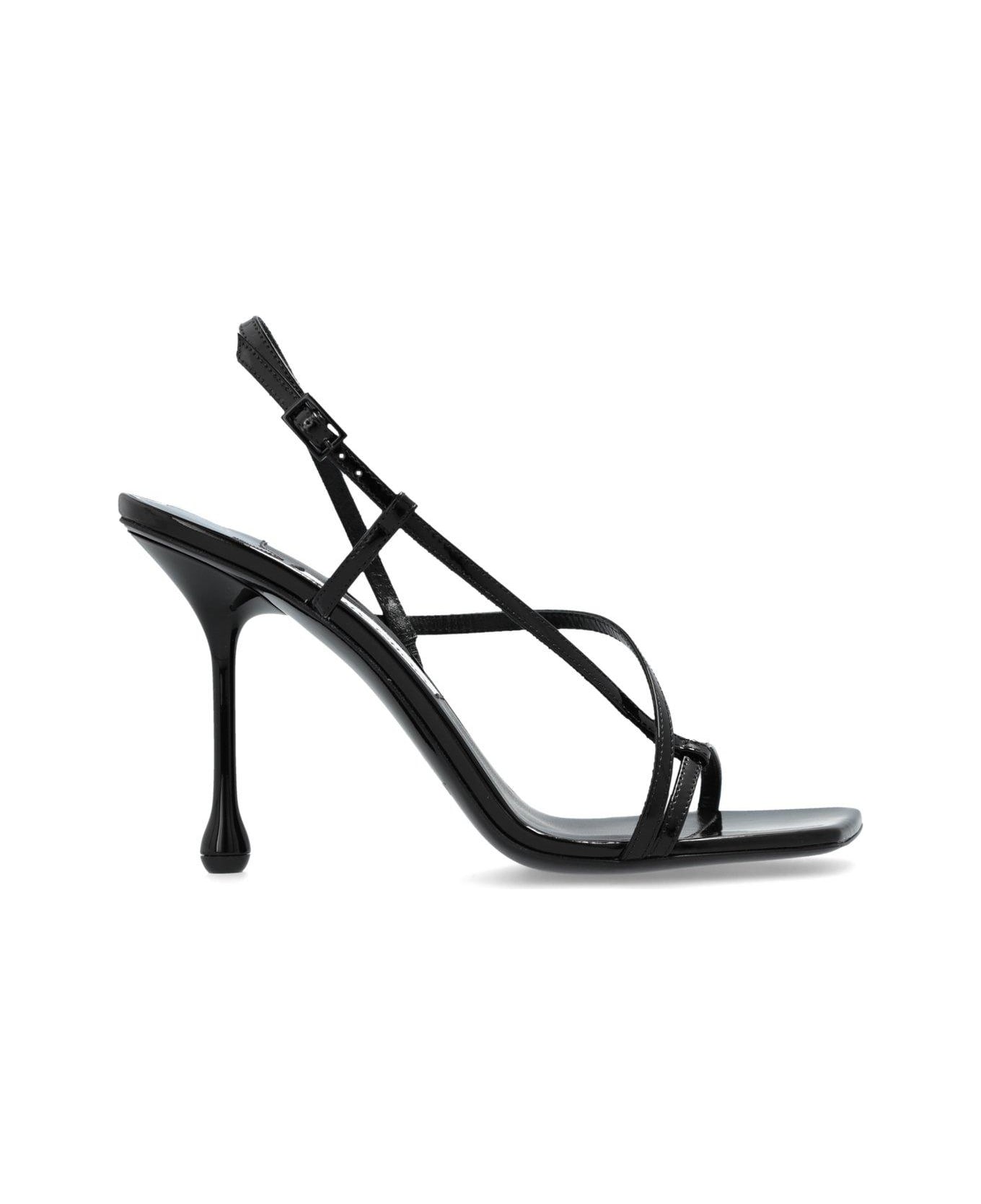 Jimmy Choo Heeled Strapped Sandals - BLACK