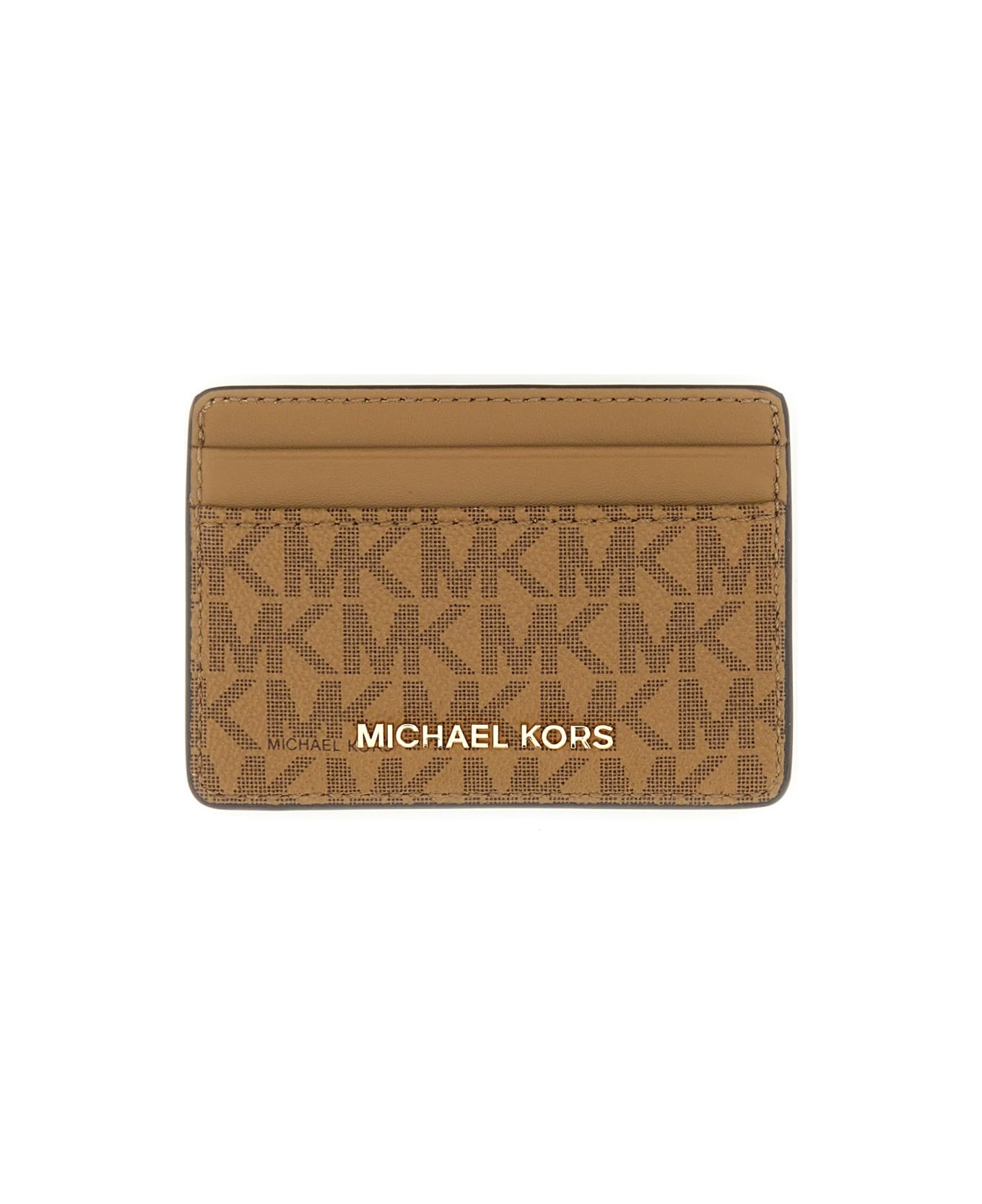 Michael Kors Card Holder With Logo - MULTICOLOUR