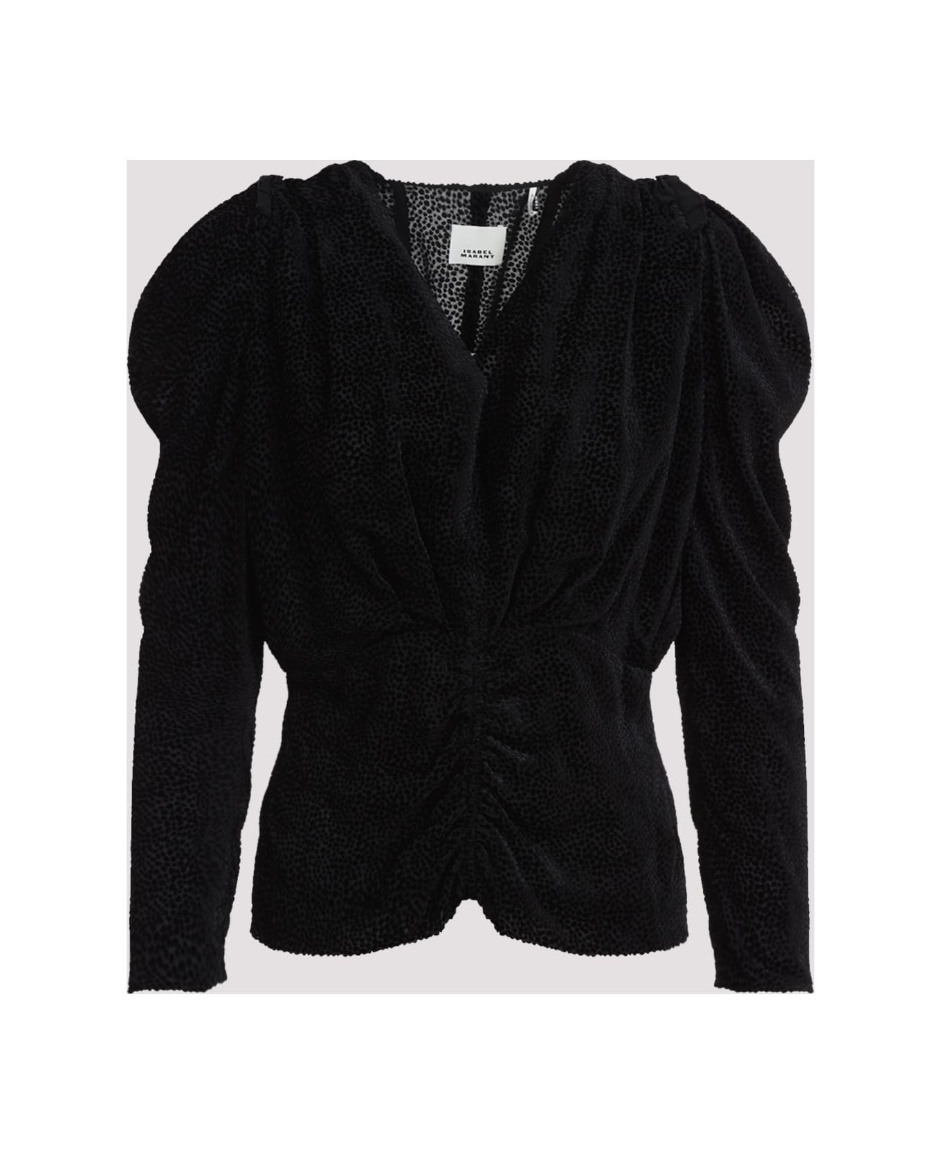 Isabel Marant Marlin Blouse - Bk Black