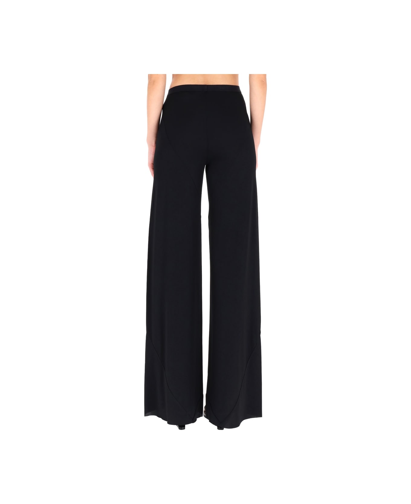 Rick Owens Lilies Pants "bias" - BLACK