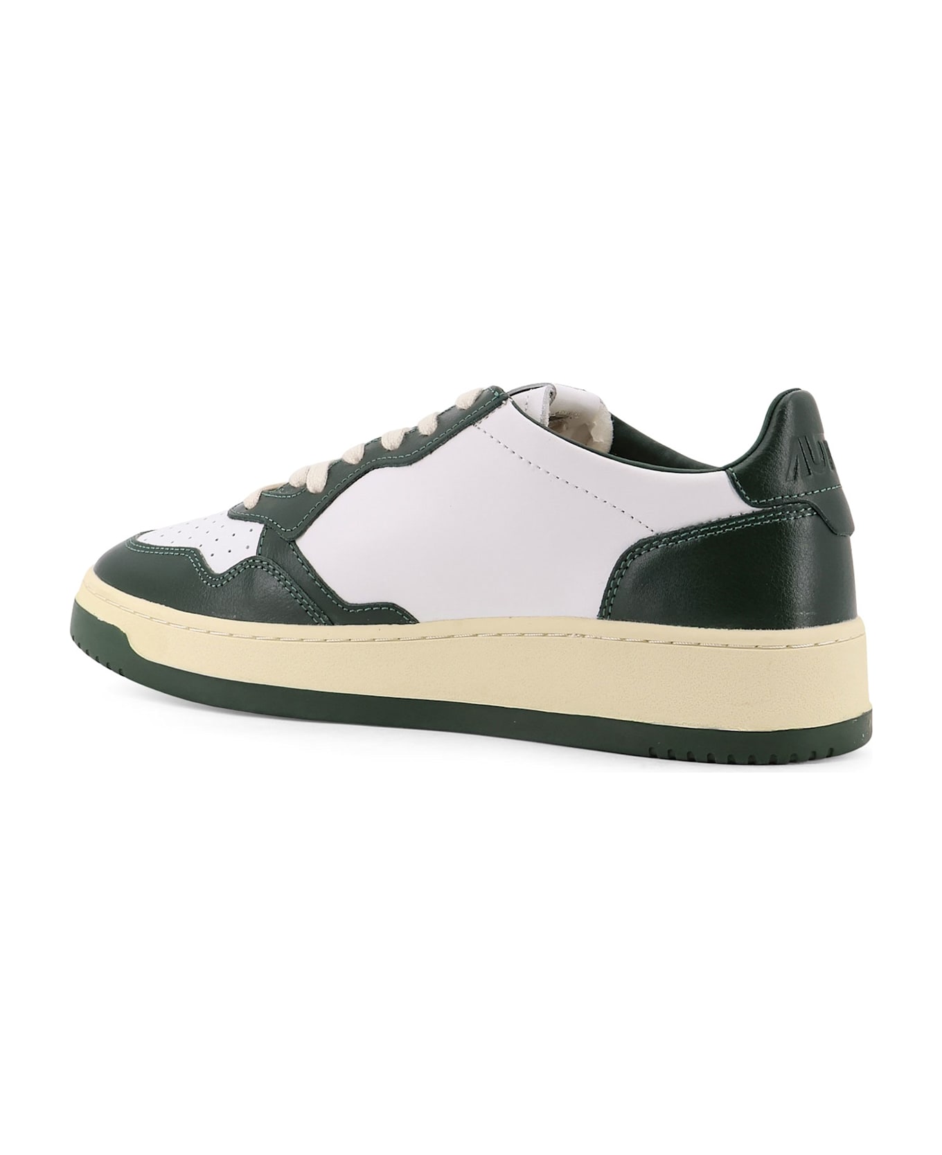 Autry Medalist Low Leather Low-top Sneakers - White