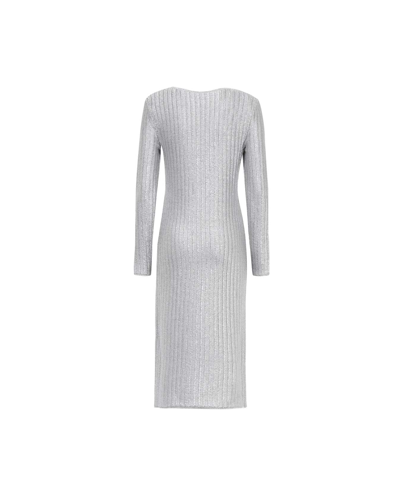 Tom Ford Knit Midi-dress - Silver