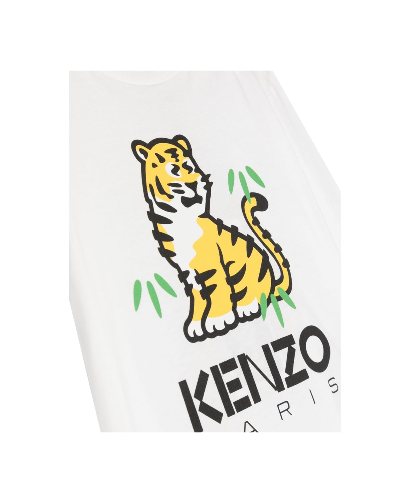 Kenzo T-shirt Tiger - IVORY