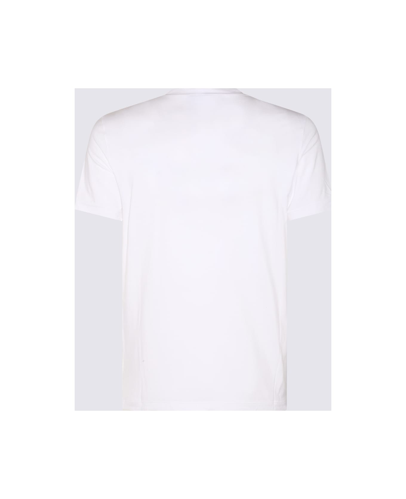Giorgio Armani White Viscose Blend T-shirt - BIANCOOTTICO シャツ
