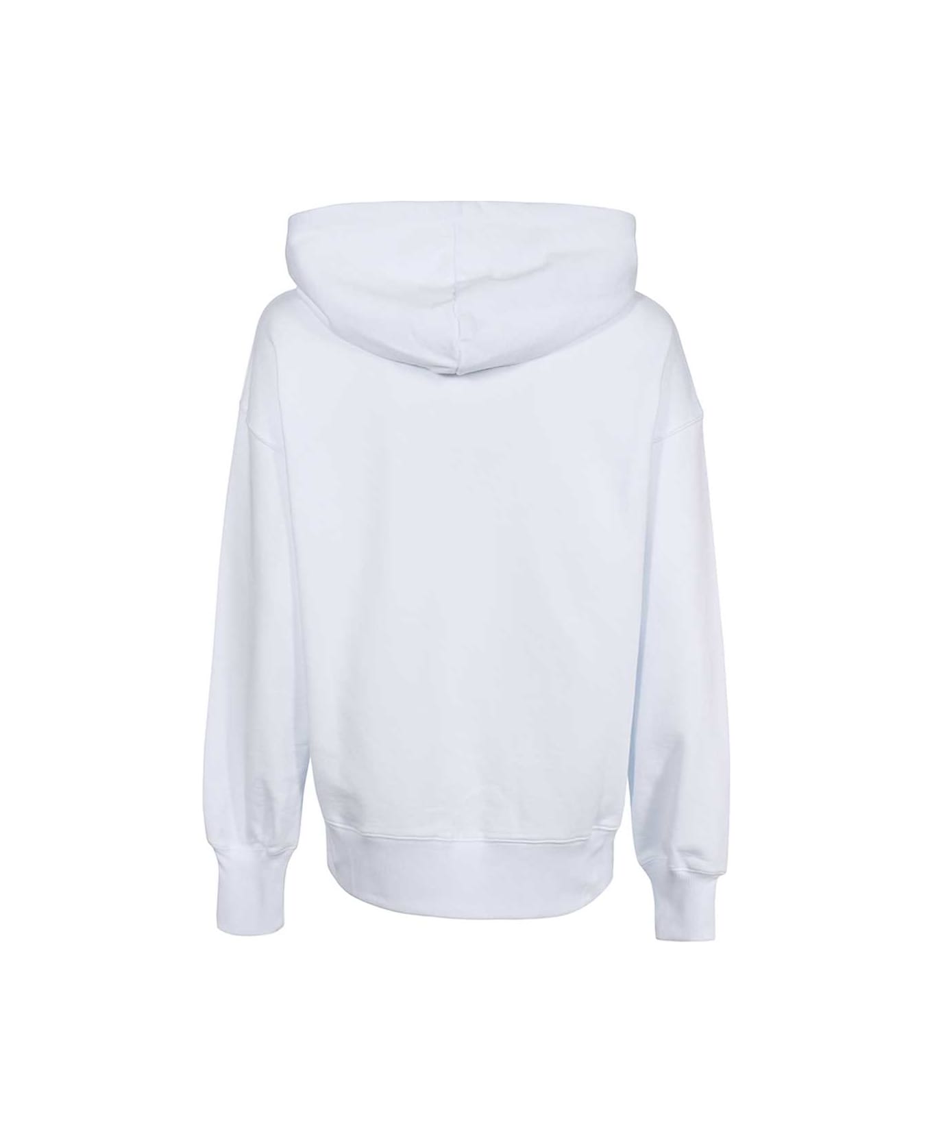 MSGM Cotton Hoodie - White