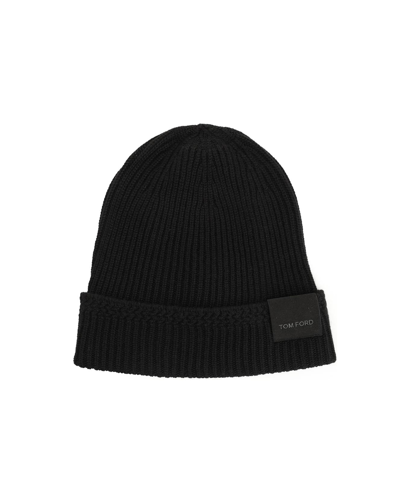Tom Ford Cashmere Hat - BLACK