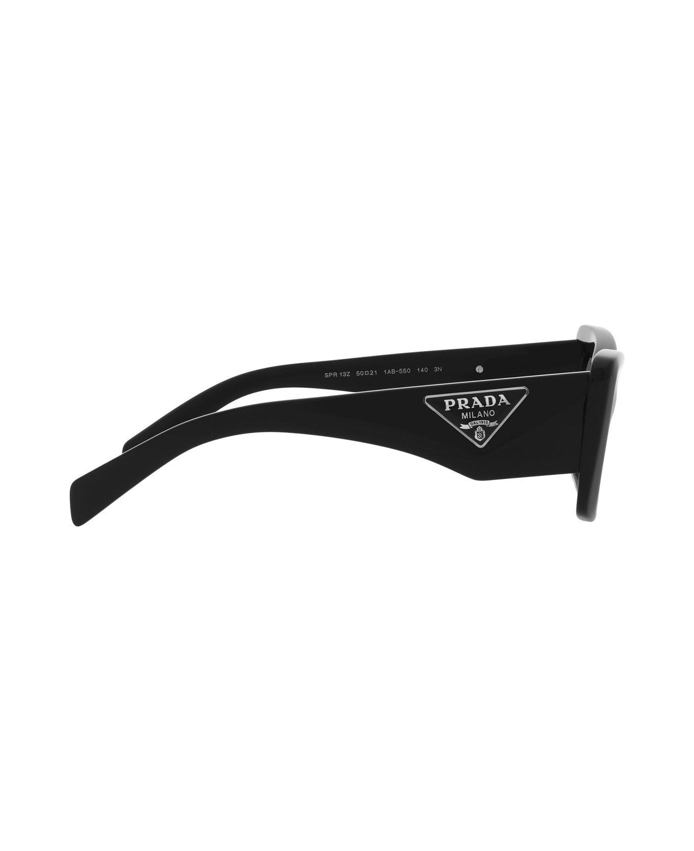Prada Eyewear Pr 13zs Black Sunglasses - Black