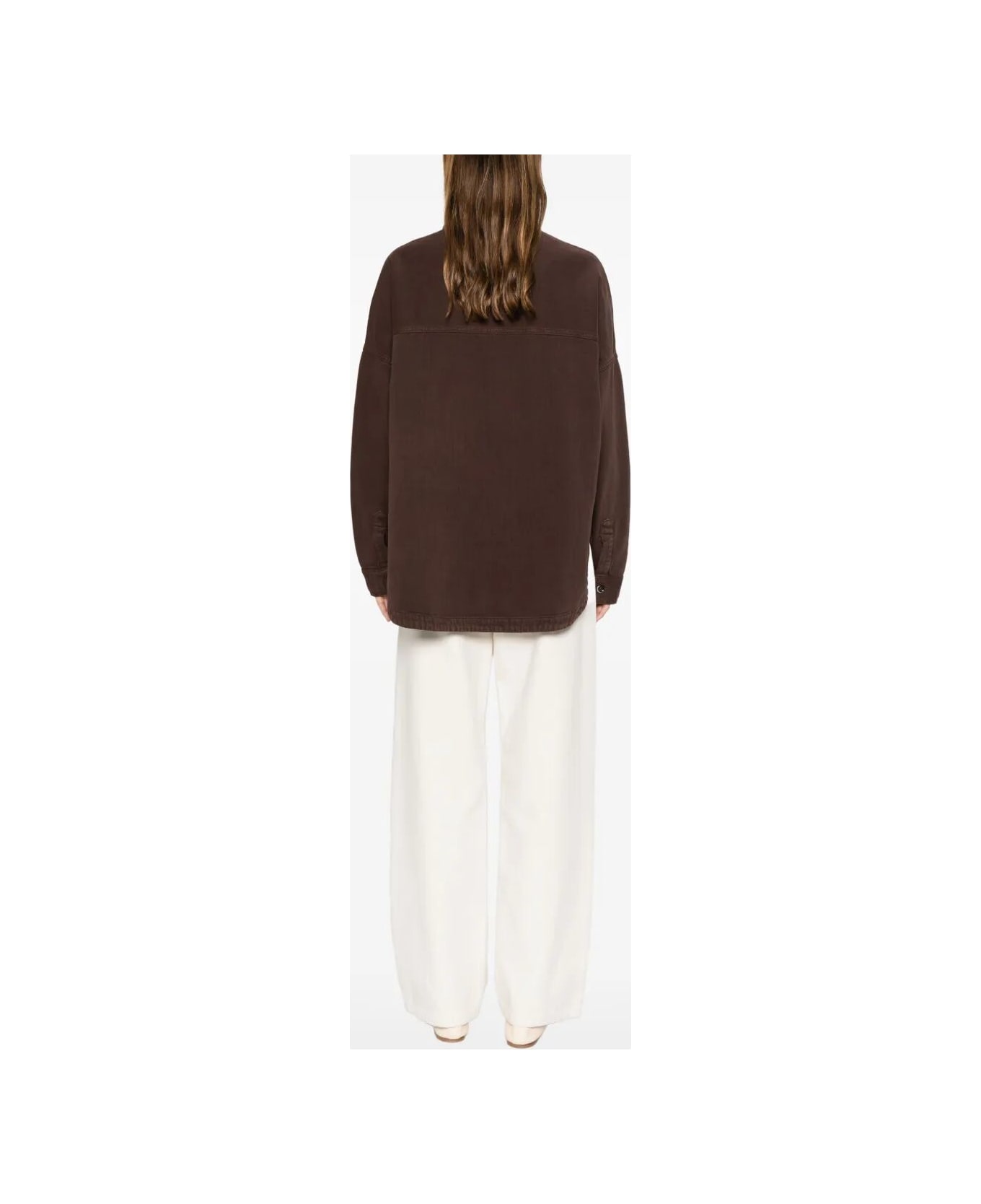 Nine in the Morning Rosa Overshirt W/pocket - Mauve Old