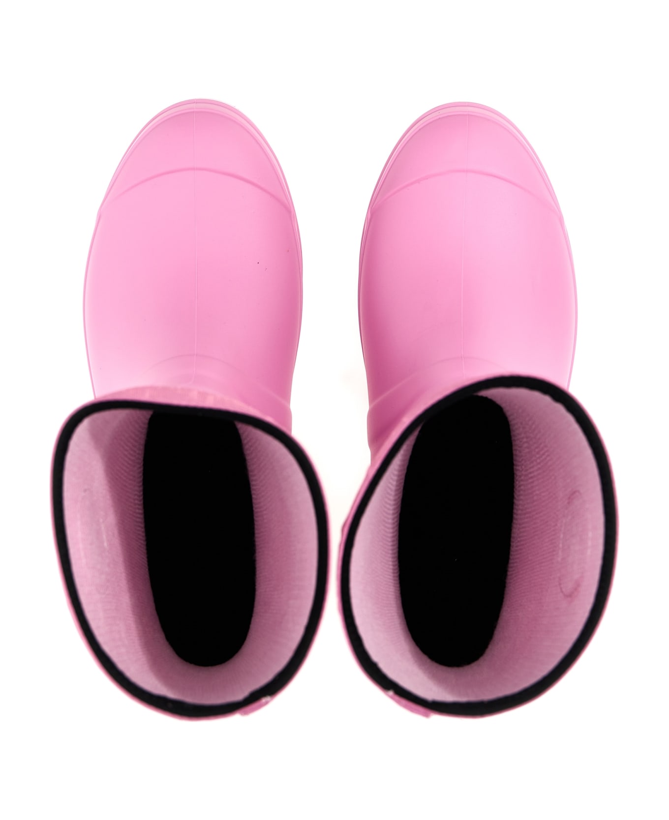 Versace 'greca' Rain Boots - Pink