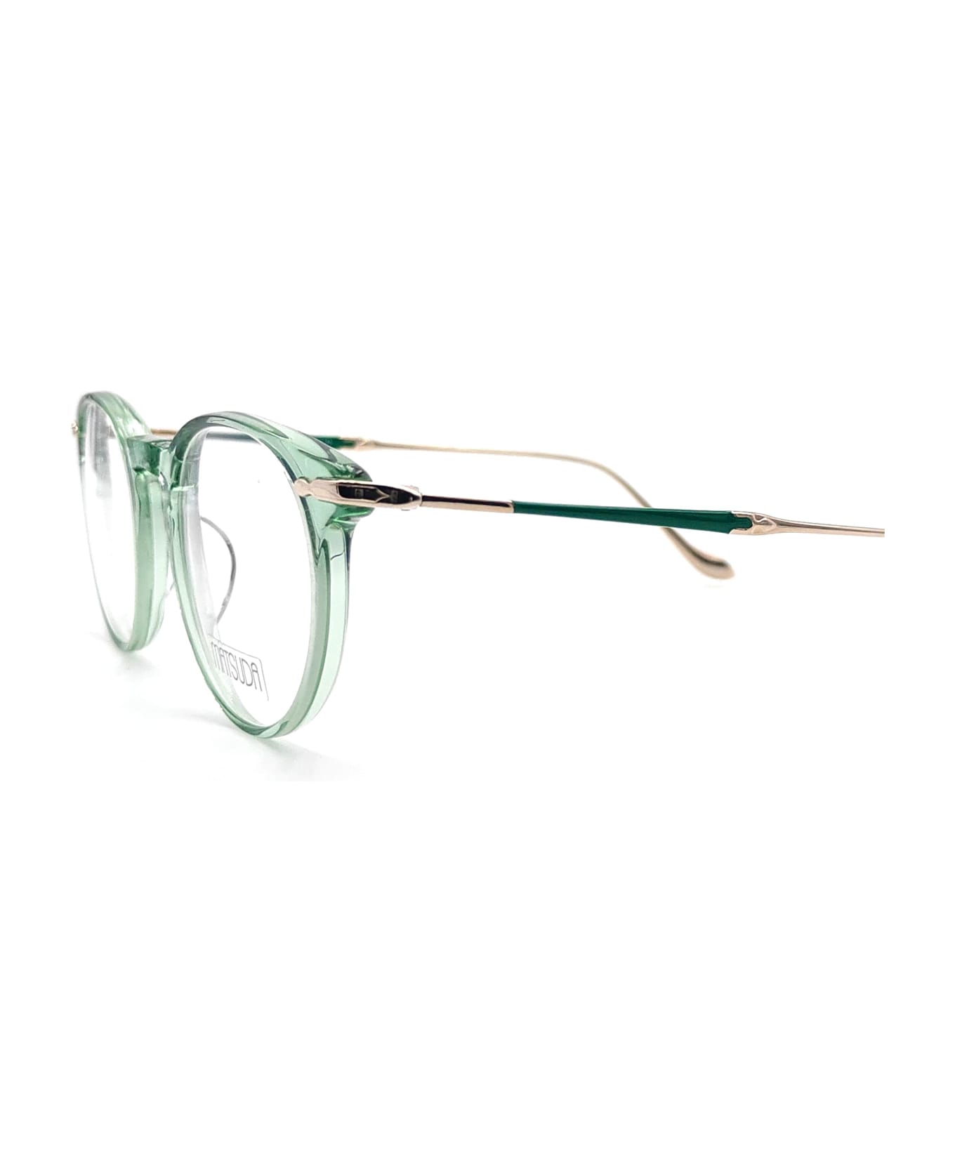 Matsuda M2056 - Mint Green - Pale Gold Rx Glasses - mint green