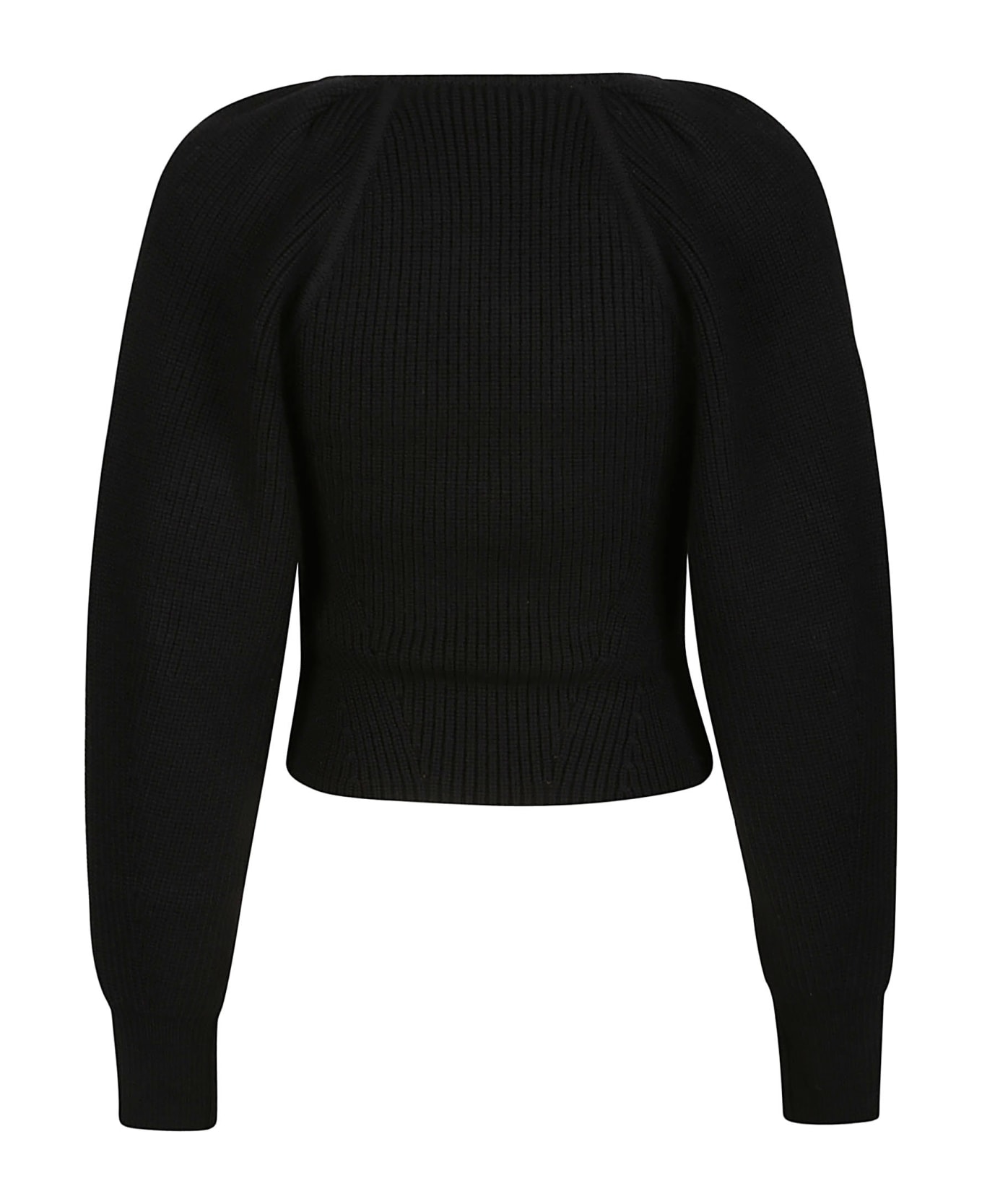 IRO Adsila V-neck Sweater - Black ニットウェア