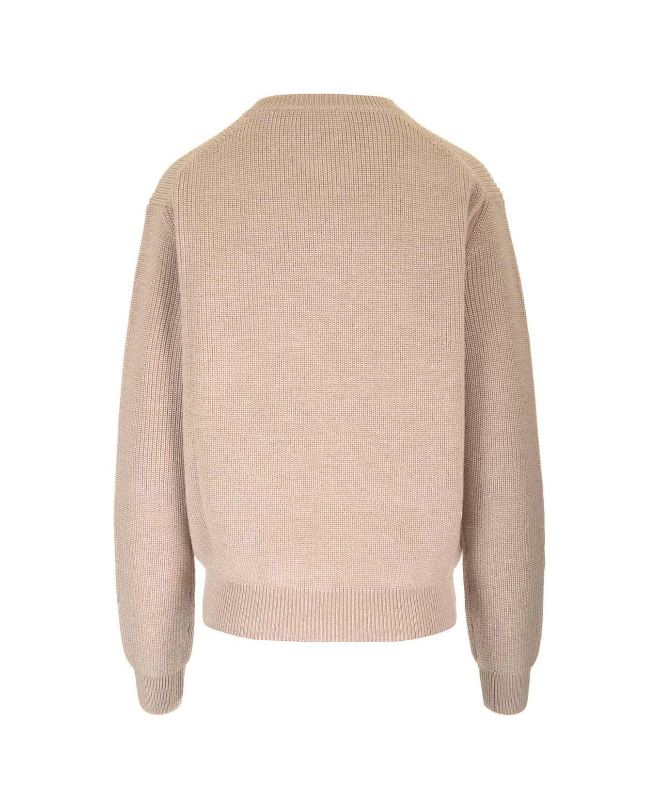 Fendi Crew-neck Sweater - Beige