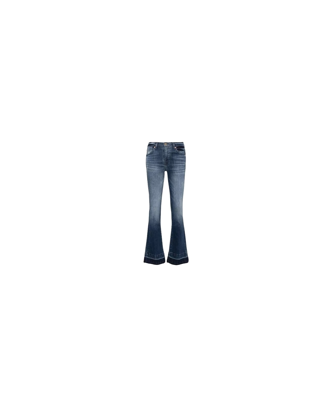 7 For All Mankind Bootcut Tailorless - Dark Blue デニム