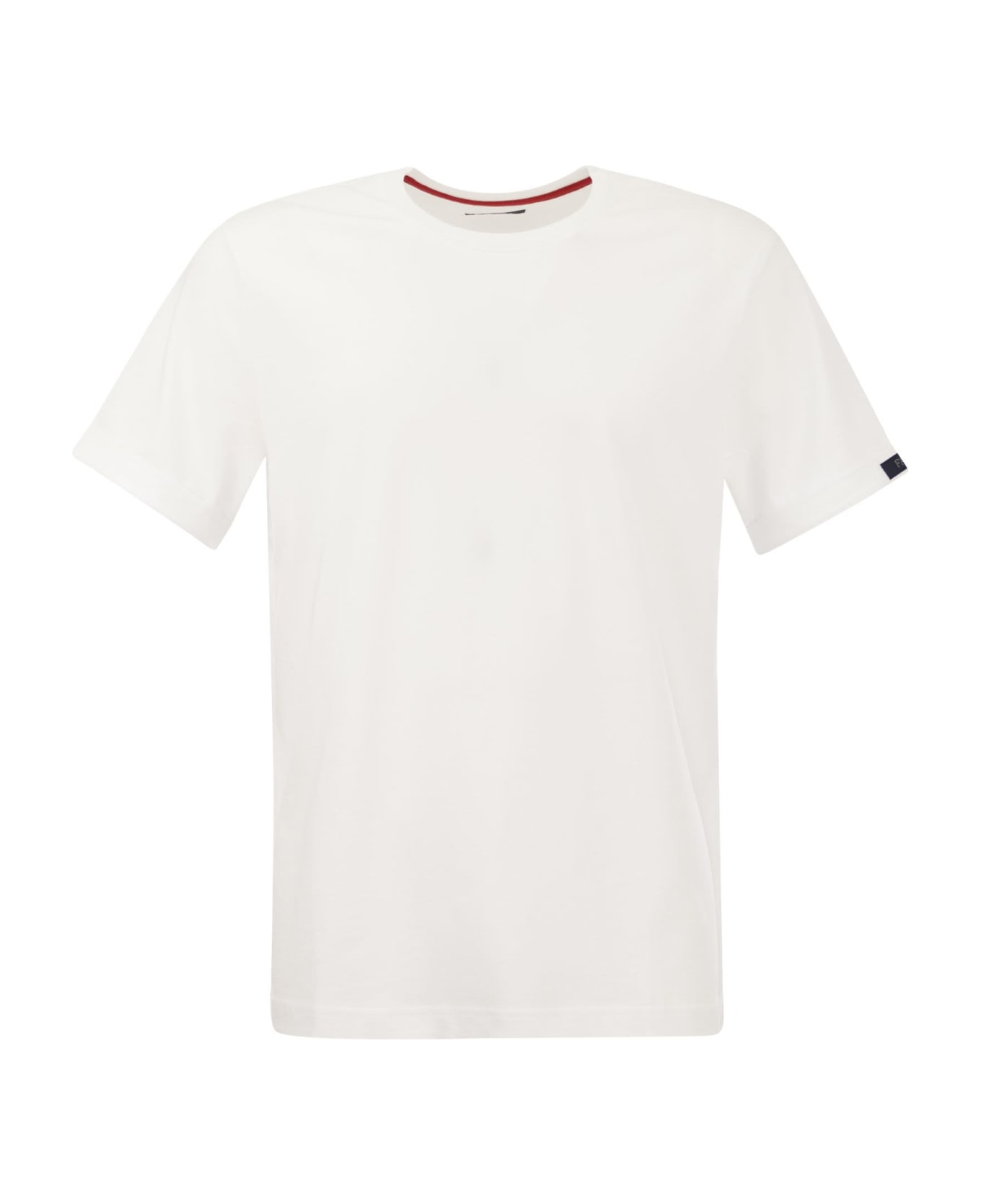 Fay Cotton T-shirt - White シャツ